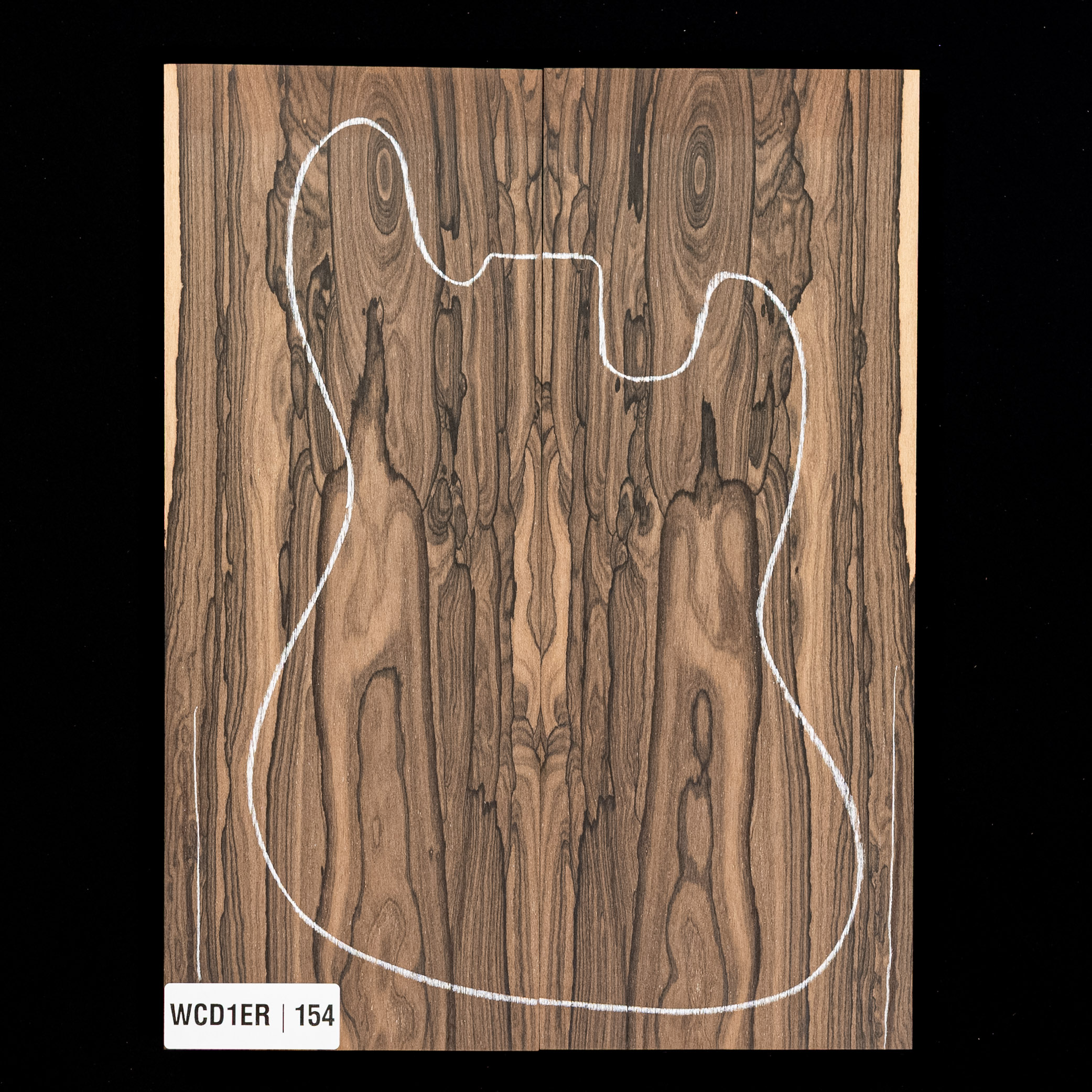 Ziricote Drop Top – 154