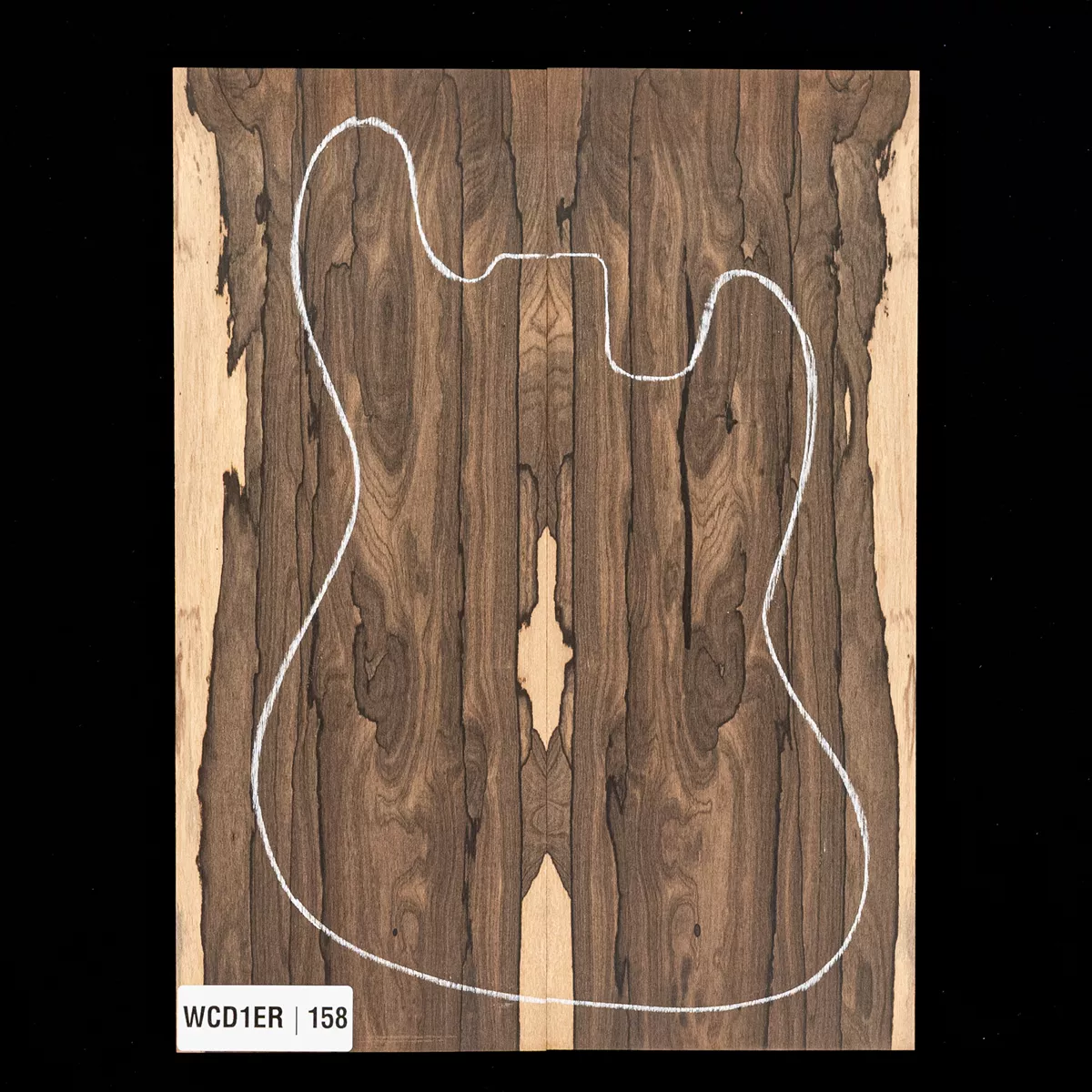 Ziricote Drop Top – 158 Ziricote Drop Top – 158