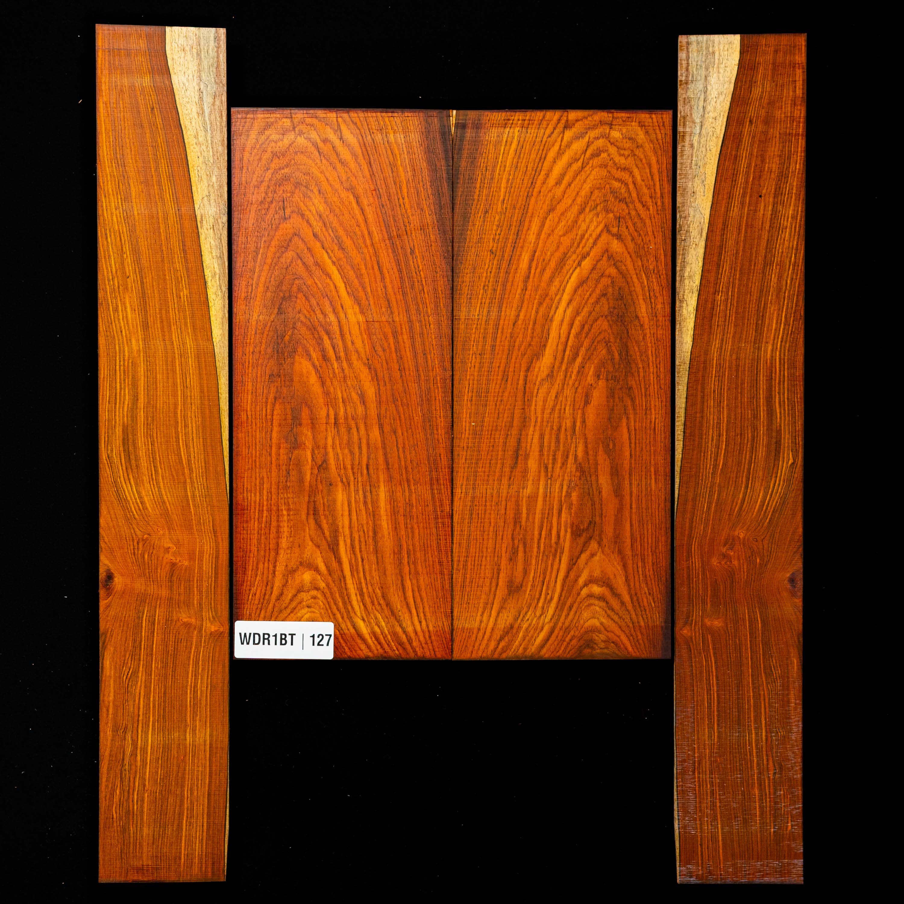 Cocobolo Rücken- und Zargen-Set – 127