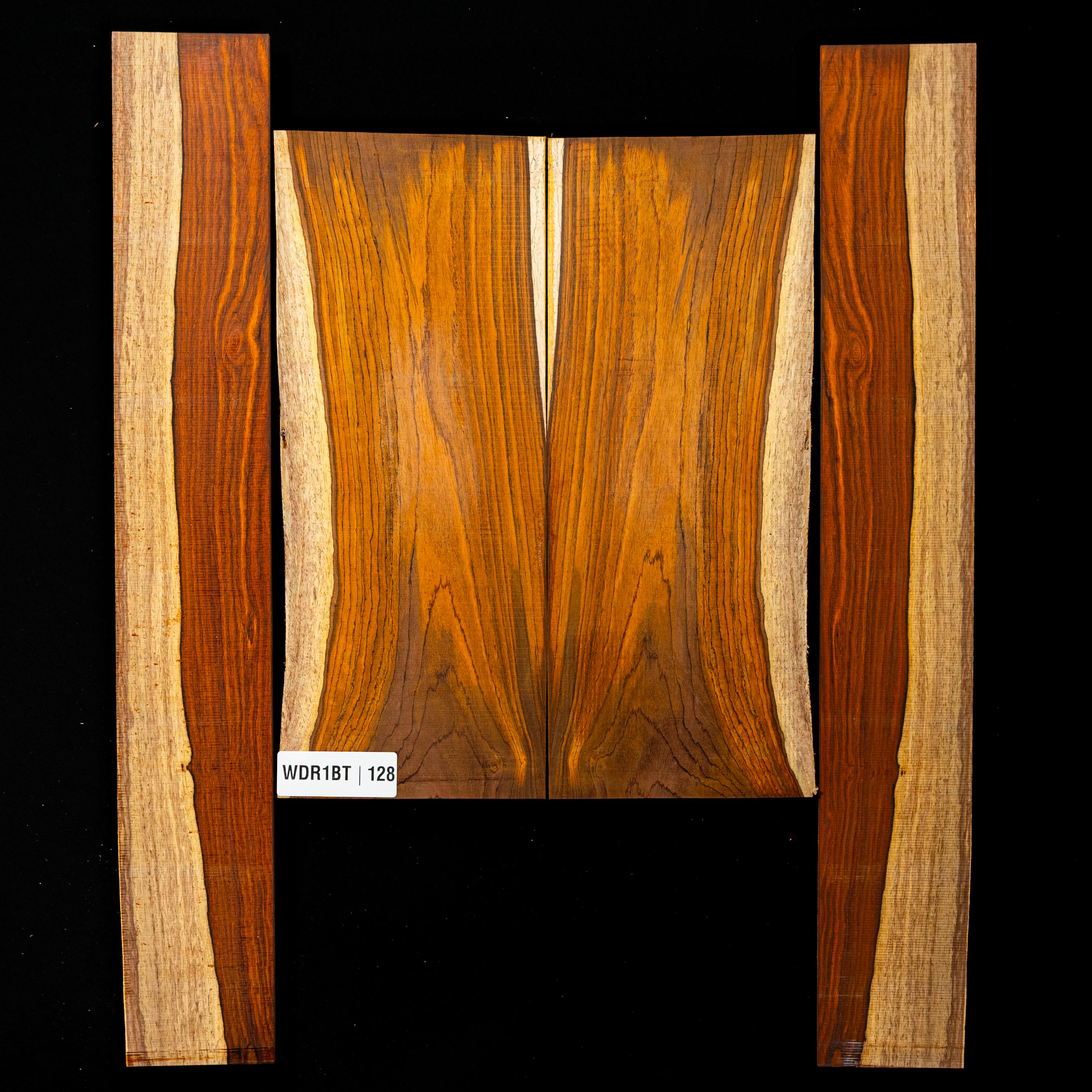 Cocobolo Rücken- und Zargen-Set – 128