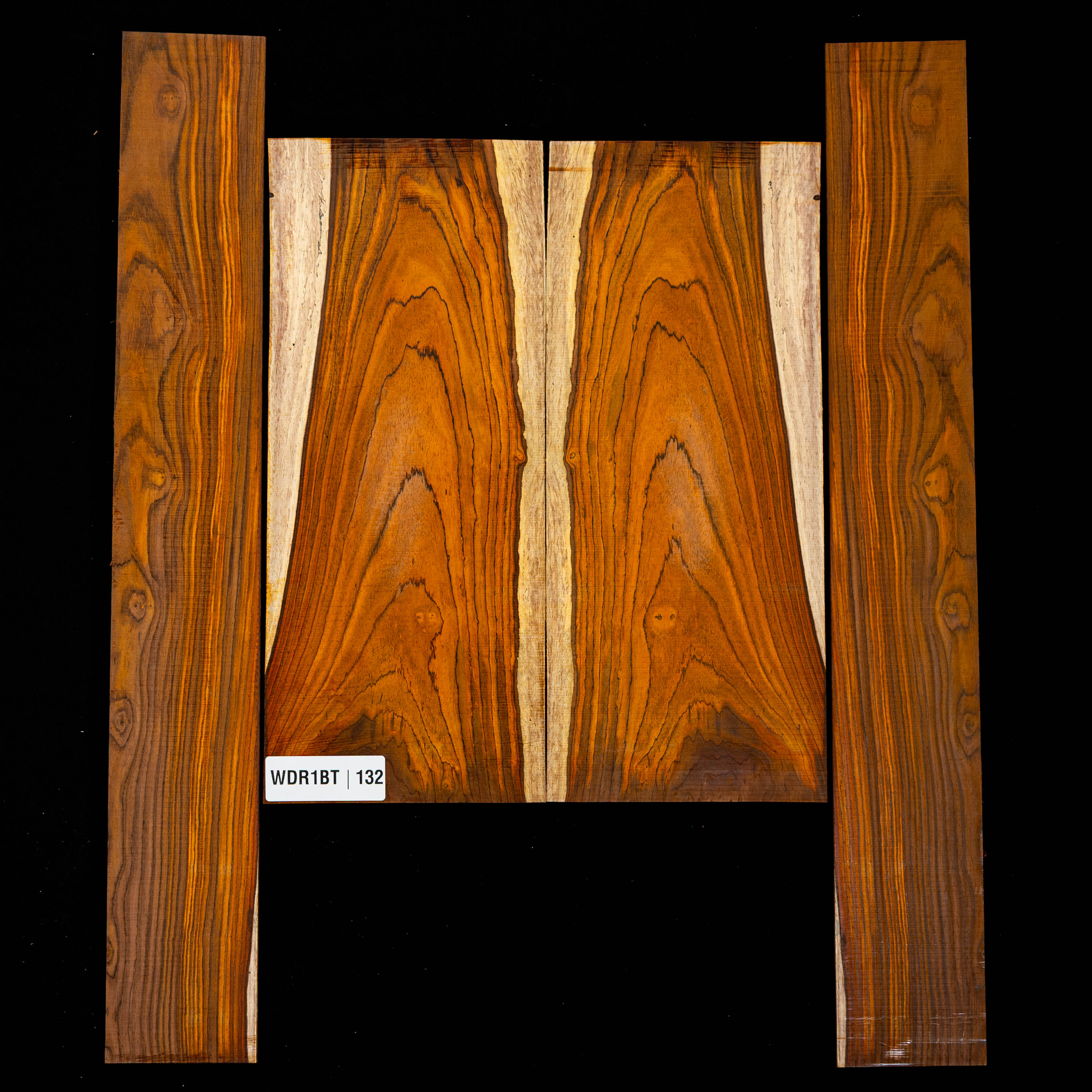 Cocobolo Rücken- und Zargen-Set – 132