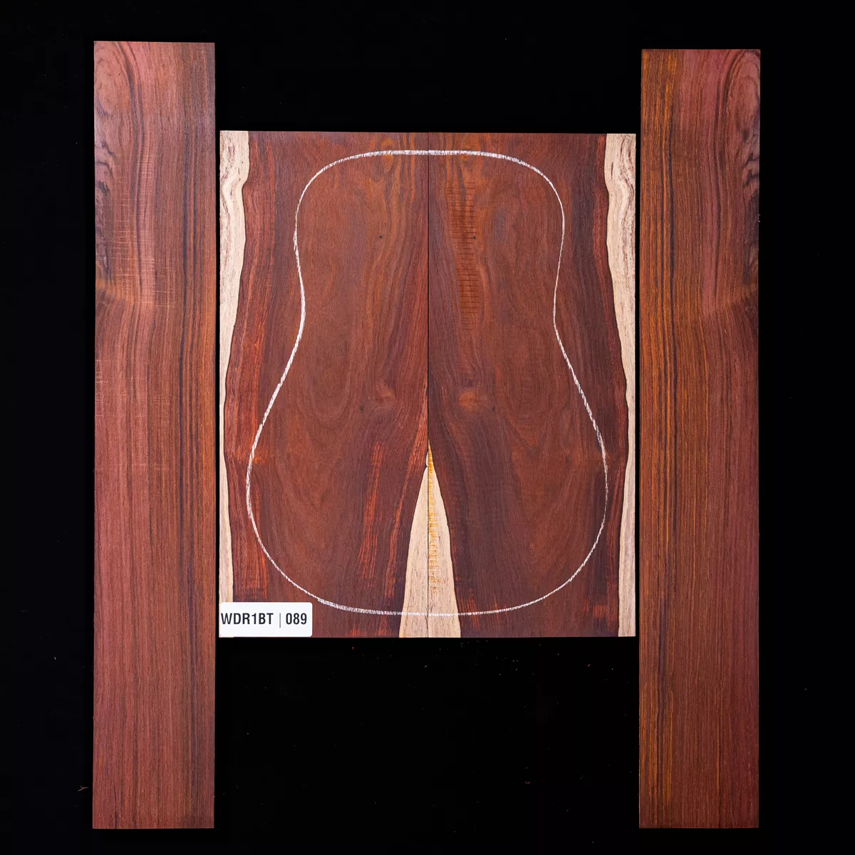 Cocobolo Rücken- und Seitenset – 089 Cocobolo Rücken- und Seitenset – 089