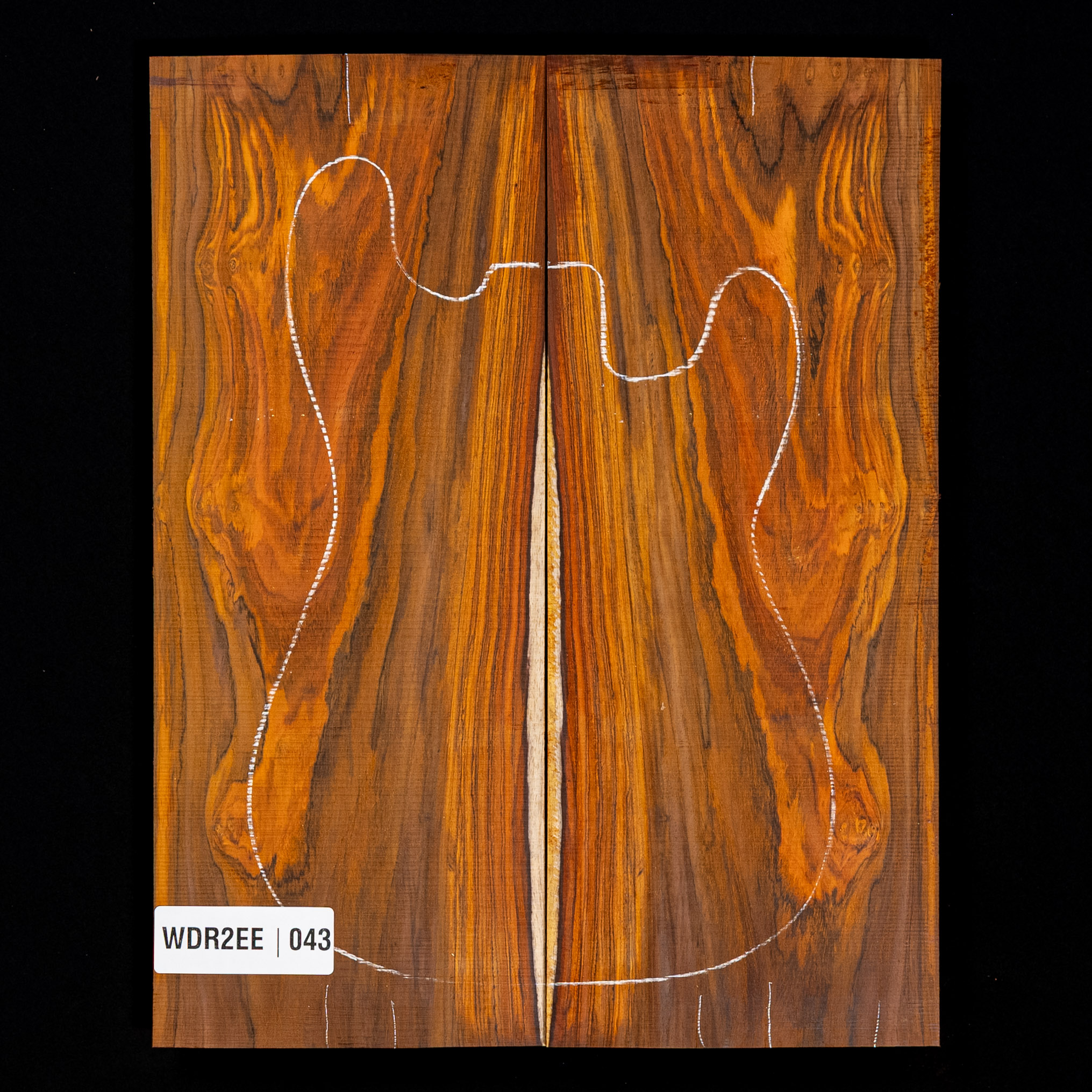 Cocobolo Oberteil mit Drop-Top – 043