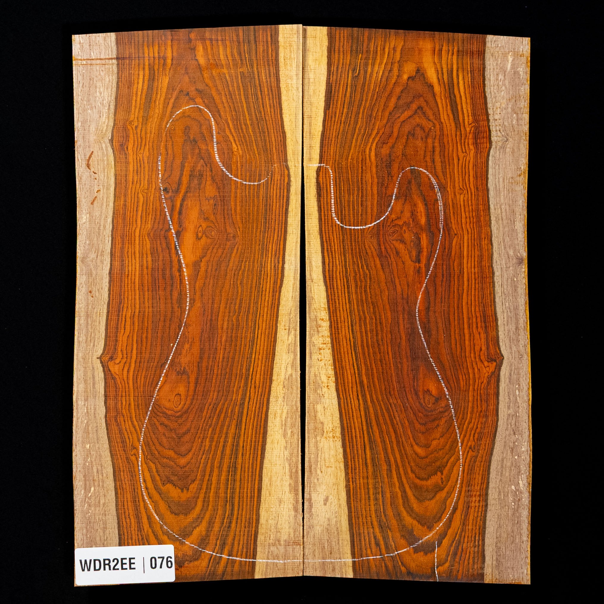 Cocobolo Oberteil mit Drop-Top – 076