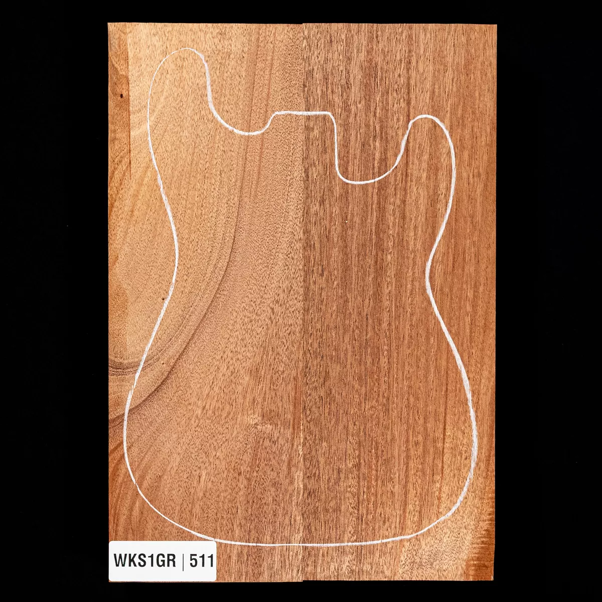 Korpusrohling aus Afrikanischem Mahagoni, 2-teilig (10,1 Pfund) – 511 Korpusrohling aus Afrikanischem Mahagoni, 2-teilig (10,1 Pfund) – 511