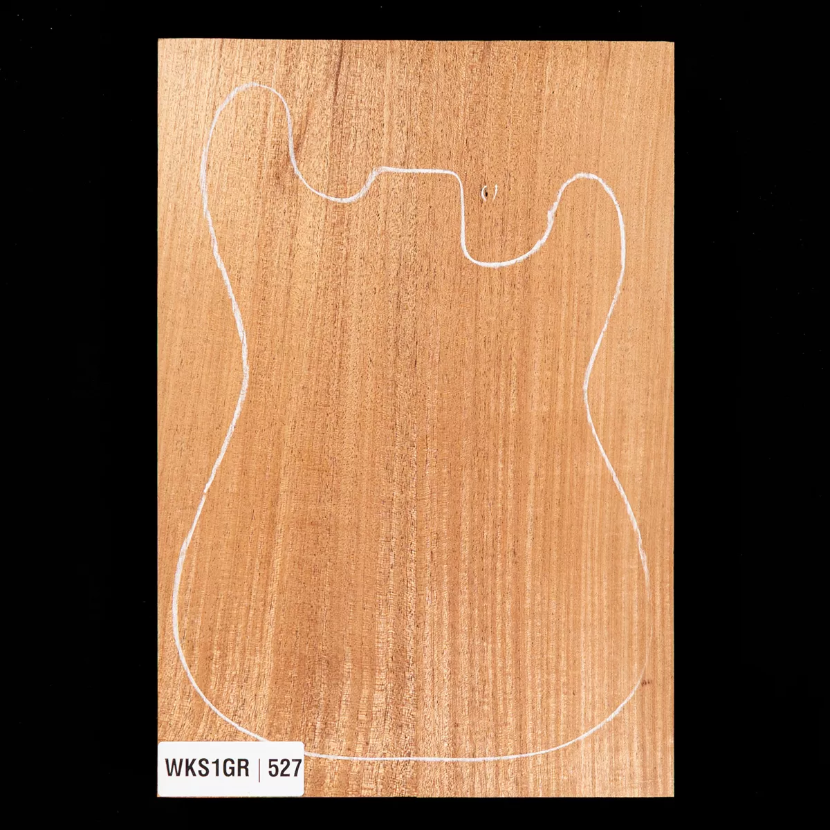 Korpusrohling aus Afrikanischem Mahagoni, 2-teilig (9,4 Pfund) – 527 Korpusrohling aus Afrikanischem Mahagoni, 2-teilig (9,4 Pfund) – 527