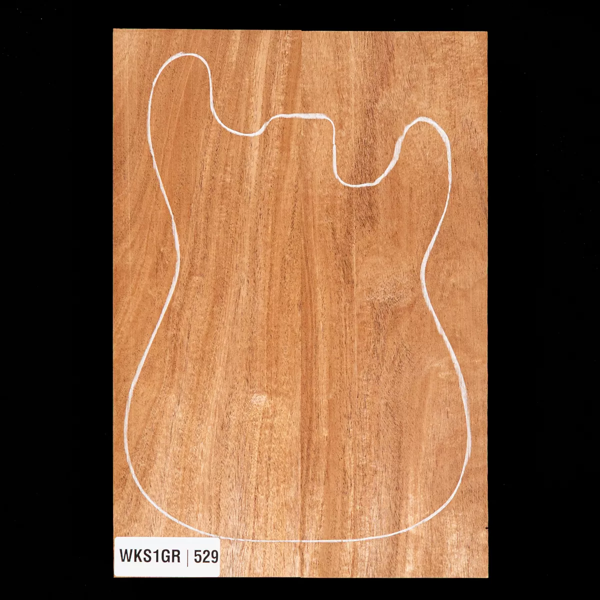 Korpusrohling aus Afrikanischem Mahagoni, 2-teilig (10,2 Pfund) – 529 Korpusrohling aus Afrikanischem Mahagoni, 2-teilig (10,2 Pfund) – 529