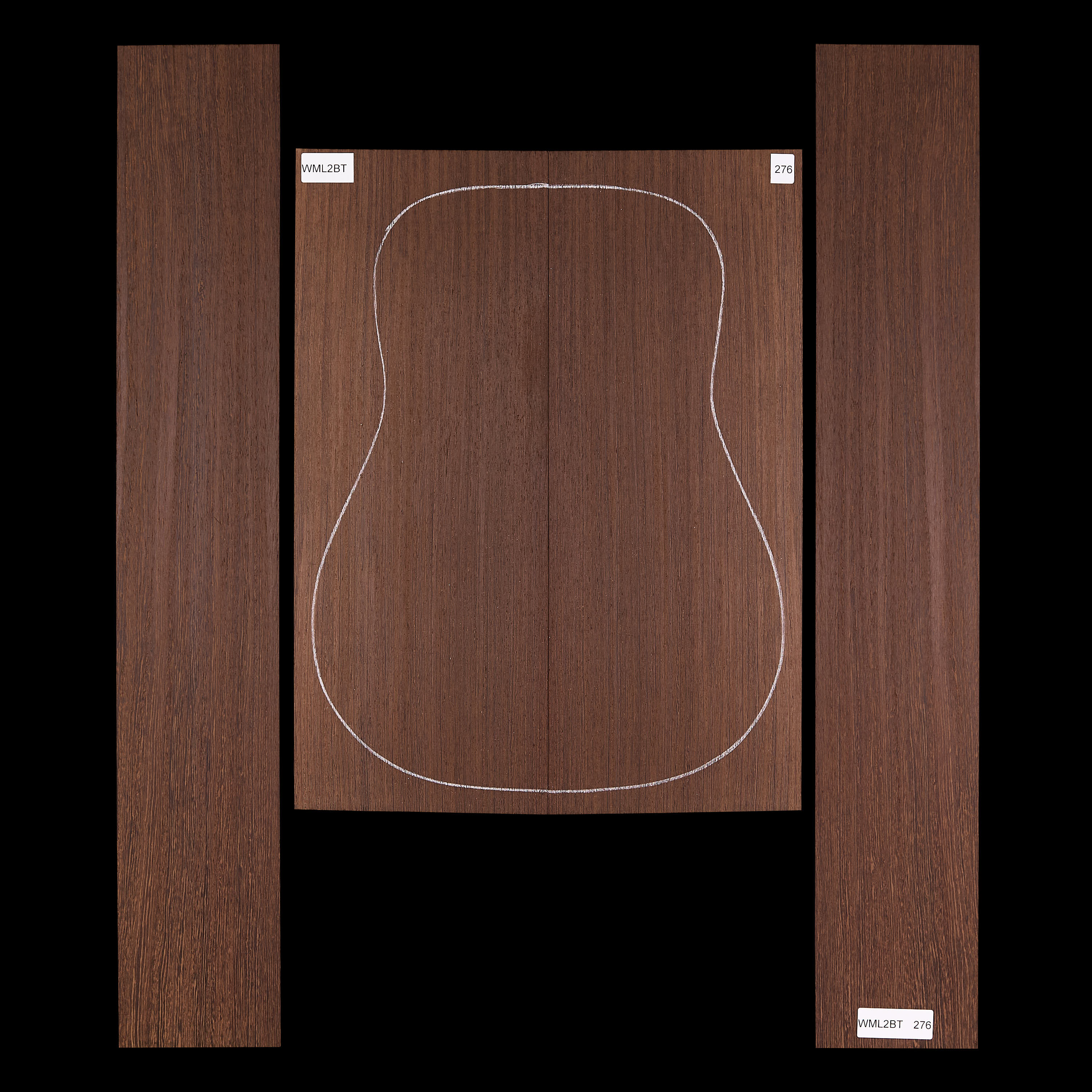 Set mit Boden&nbsp;+ Zargen aus Wenge&nbsp;– 276