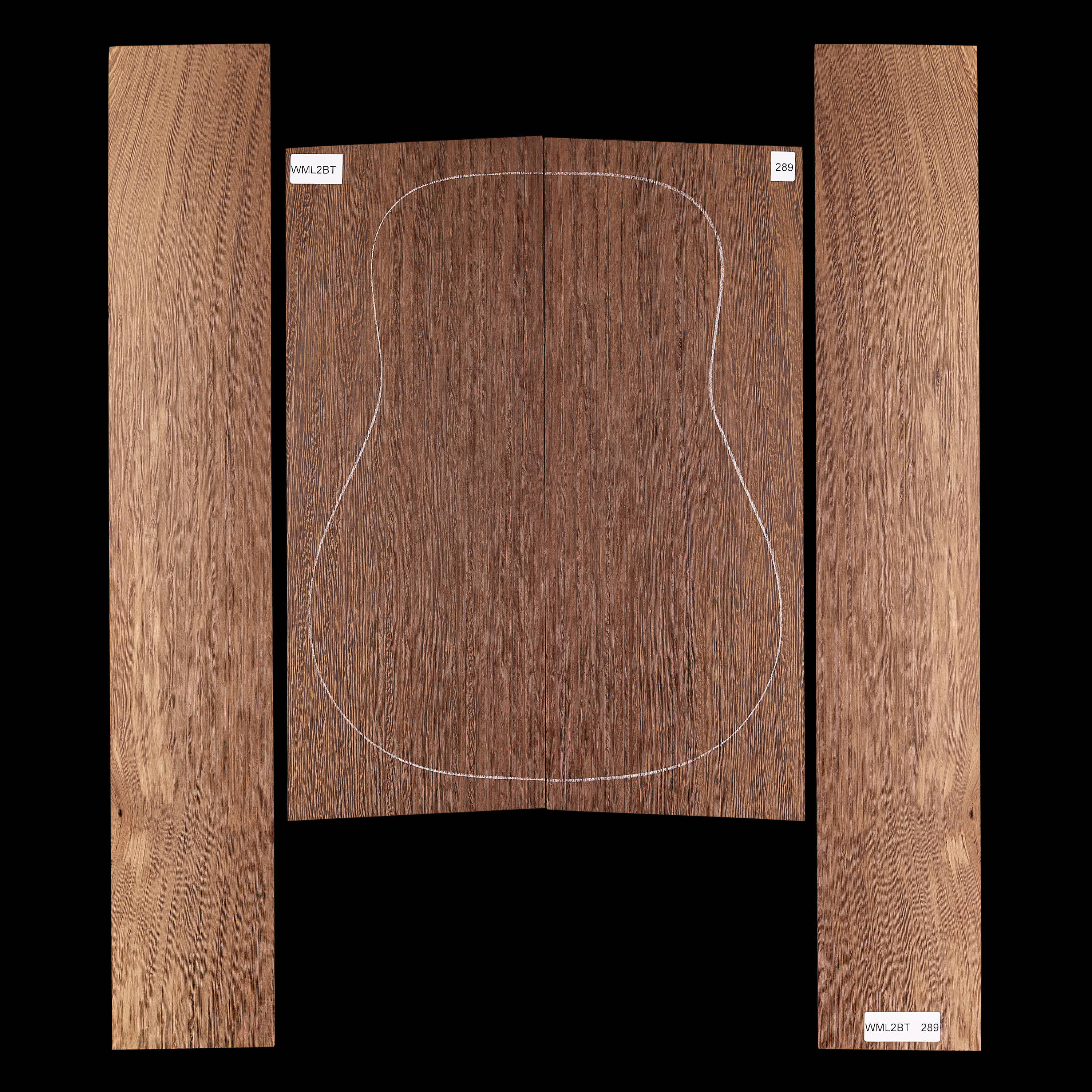 Set mit Boden&nbsp;+ Zargen aus Wenge&nbsp;– 289