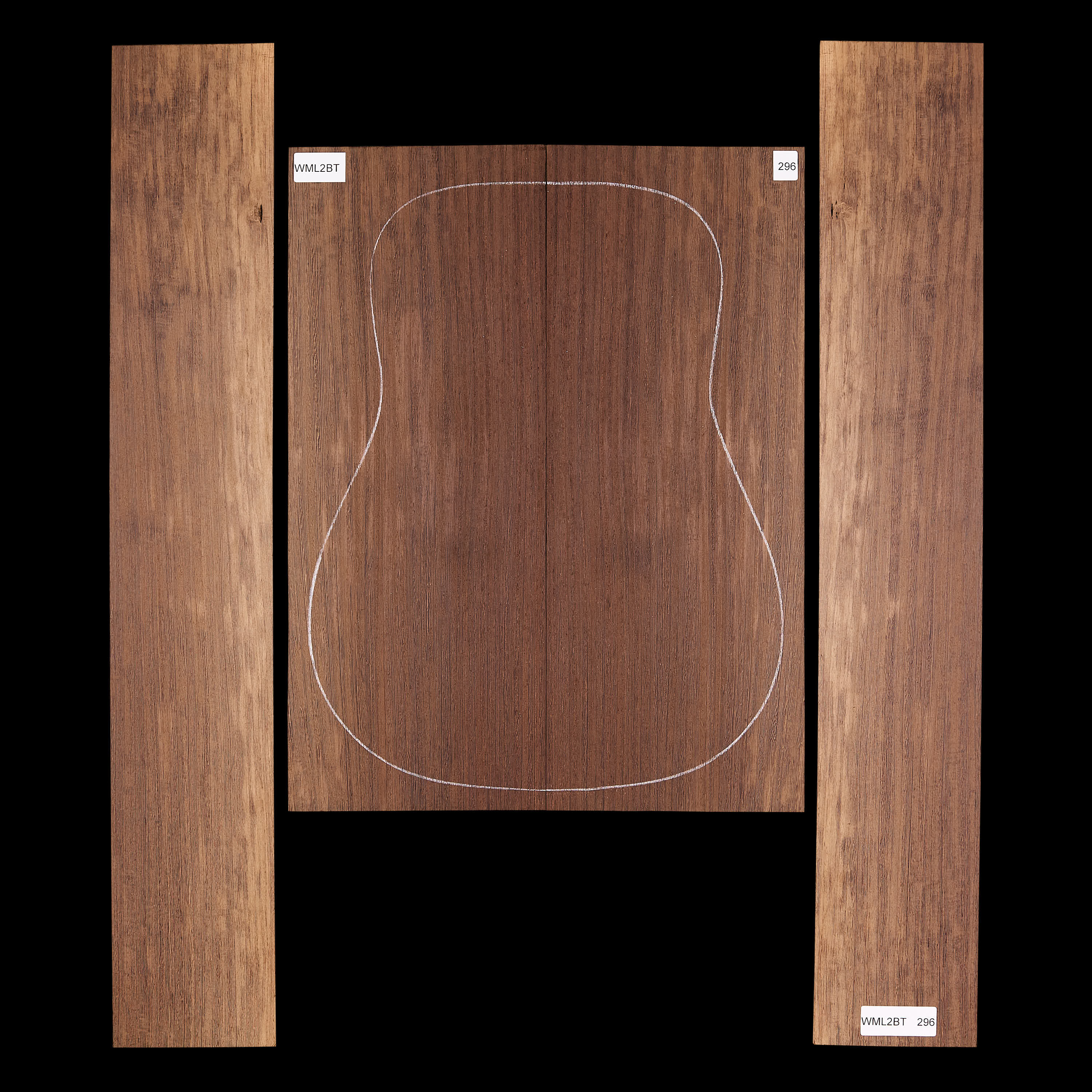Set mit Boden&nbsp;+ Zargen aus Wenge&nbsp;– 296