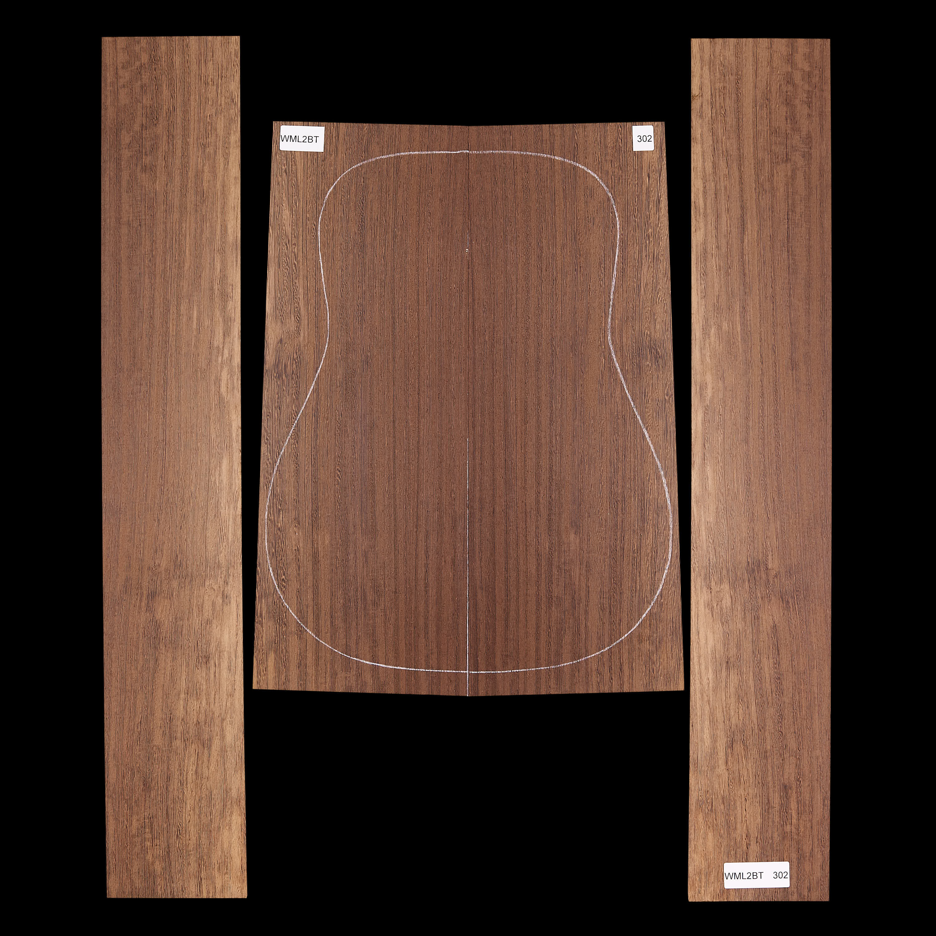 Set mit Boden&nbsp;+ Zargen aus Wenge&nbsp;– 302