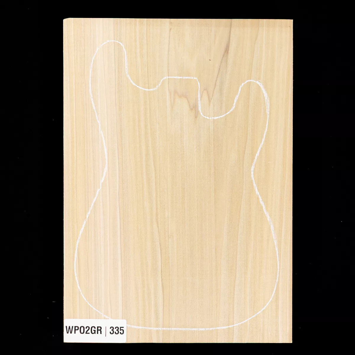 Korpusrohling aus Pappel, 1-teilig (9,8 Pfund) – 335 Korpusrohling aus Pappel, 1-teilig (9,8 Pfund) – 335