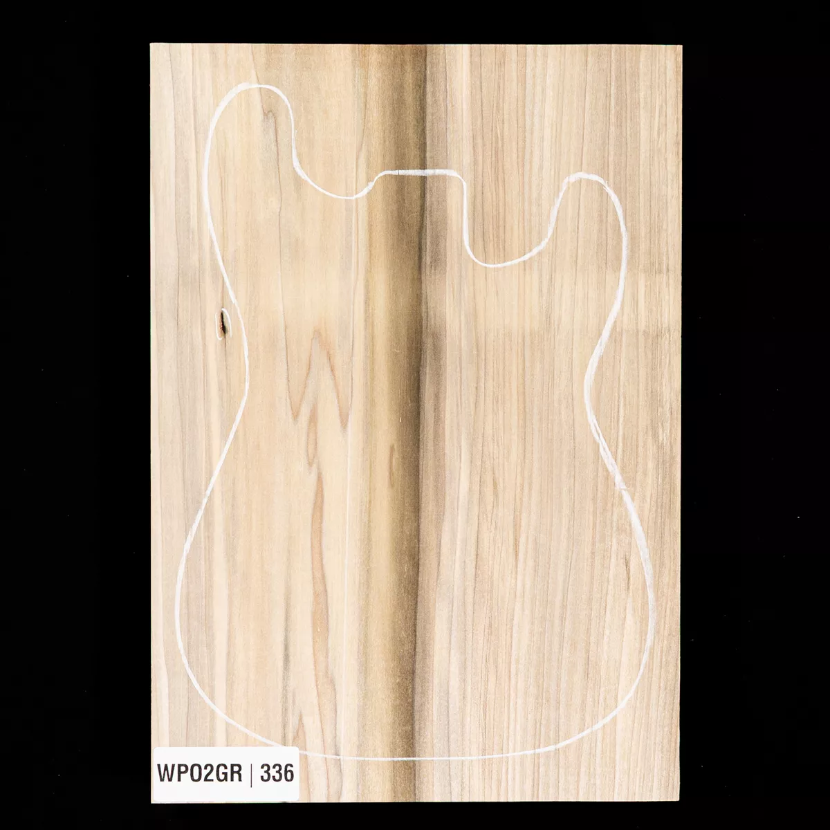 Korpusrohling aus Pappel, 1-teilig (9,4 Pfund) – 336 Korpusrohling aus Pappel, 1-teilig (9,4 Pfund) – 336