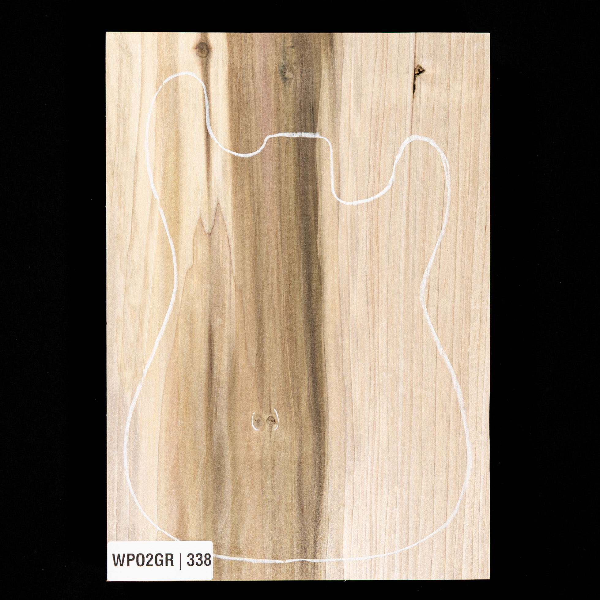 Poplar Body Blank, 1-Piece (9.4 lb) - 338