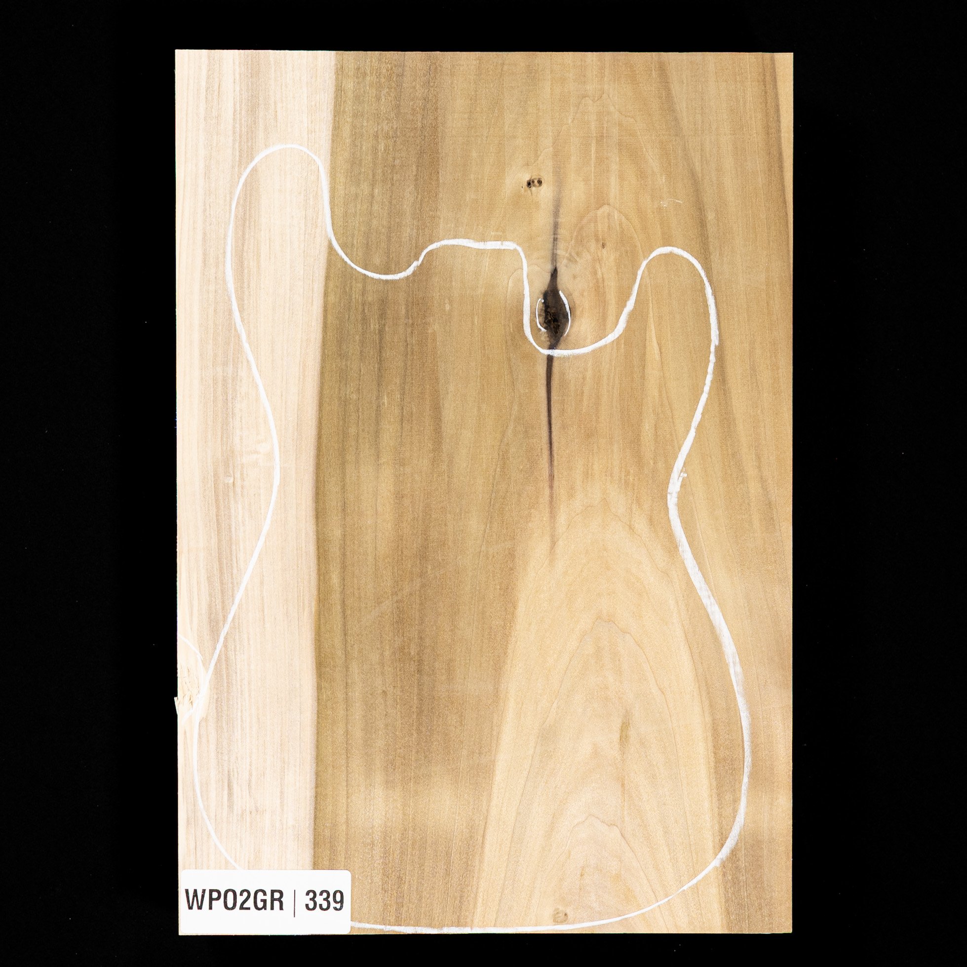 Poplar Body Blank, 1-Piece (8.9 lb) - 339