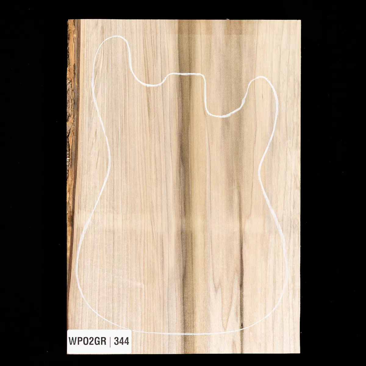 Korpusrohling aus Pappel, 1-teilig (9,3 Pfund) – 344 Korpusrohling aus Pappel, 1-teilig (9,3 Pfund) – 344