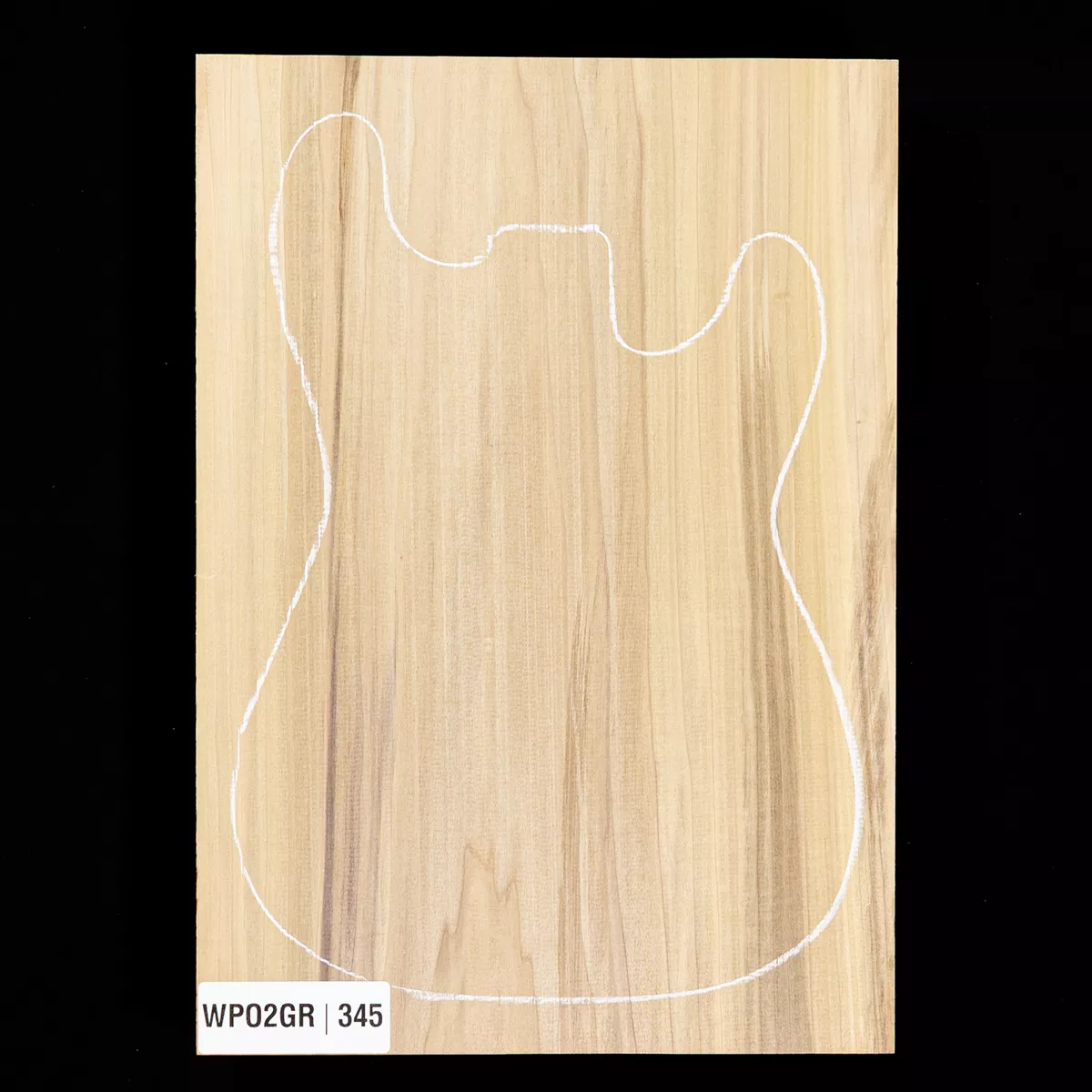 Korpusrohling aus Pappel, 1-teilig (10,8 Pfund) – 345 Korpusrohling aus Pappel, 1-teilig (10,8 Pfund) – 345