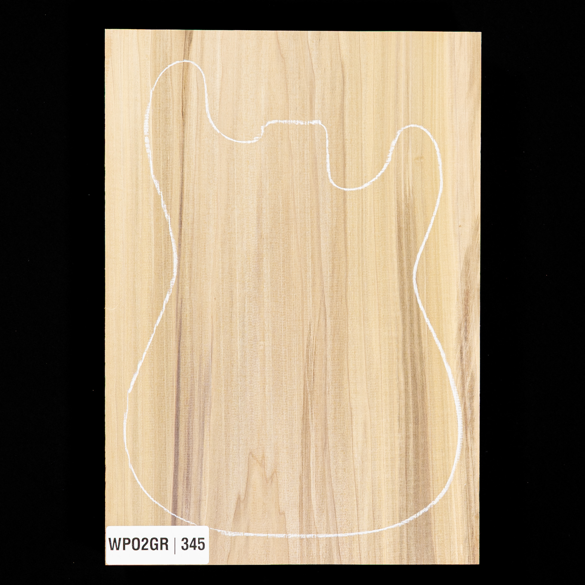 Poplar Body Blank, 1-Piece (10.8 lb) - 345