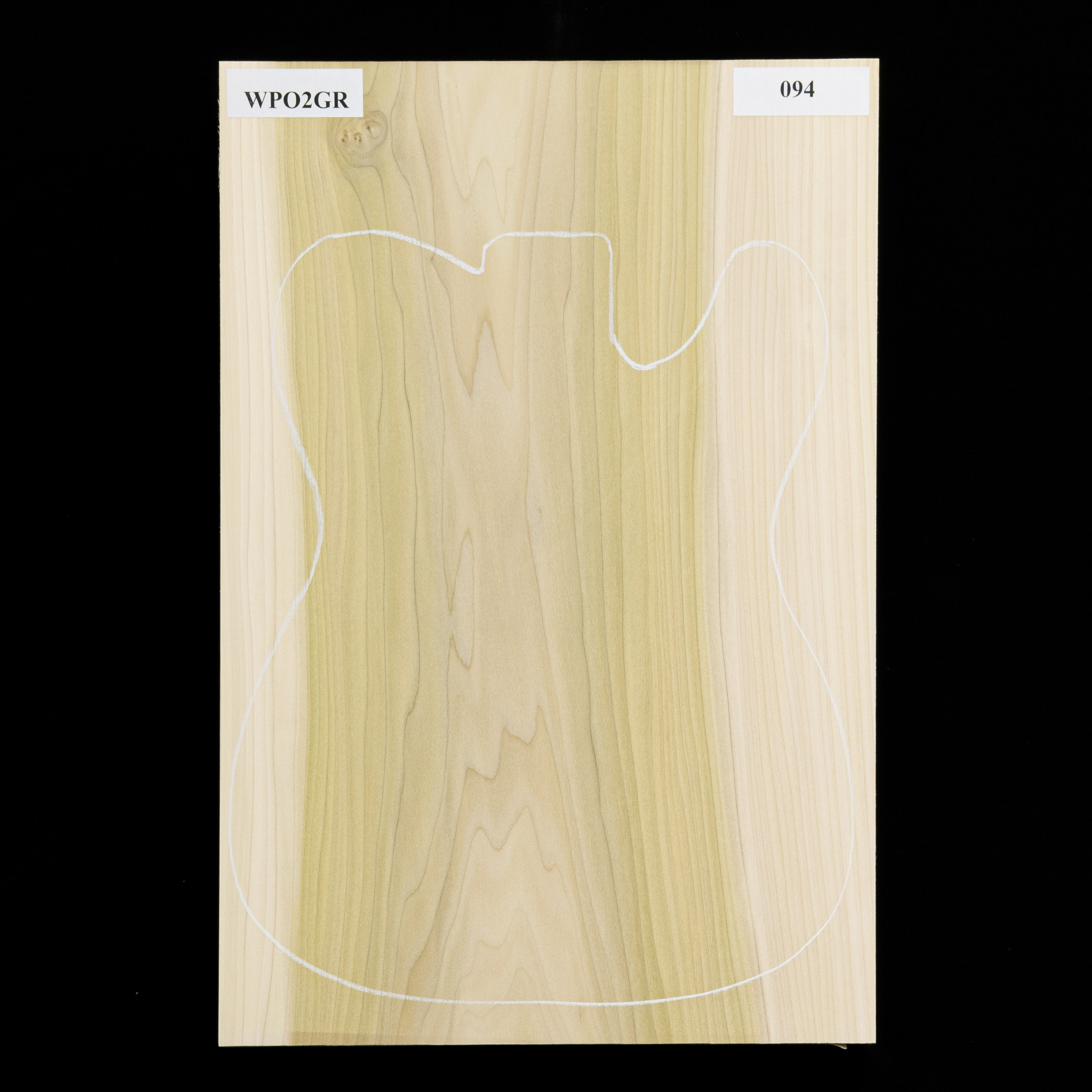 Poplar Korpusrohling, 1-Piece – 094 Poplar Korpusrohling, 1-Piece – 094
