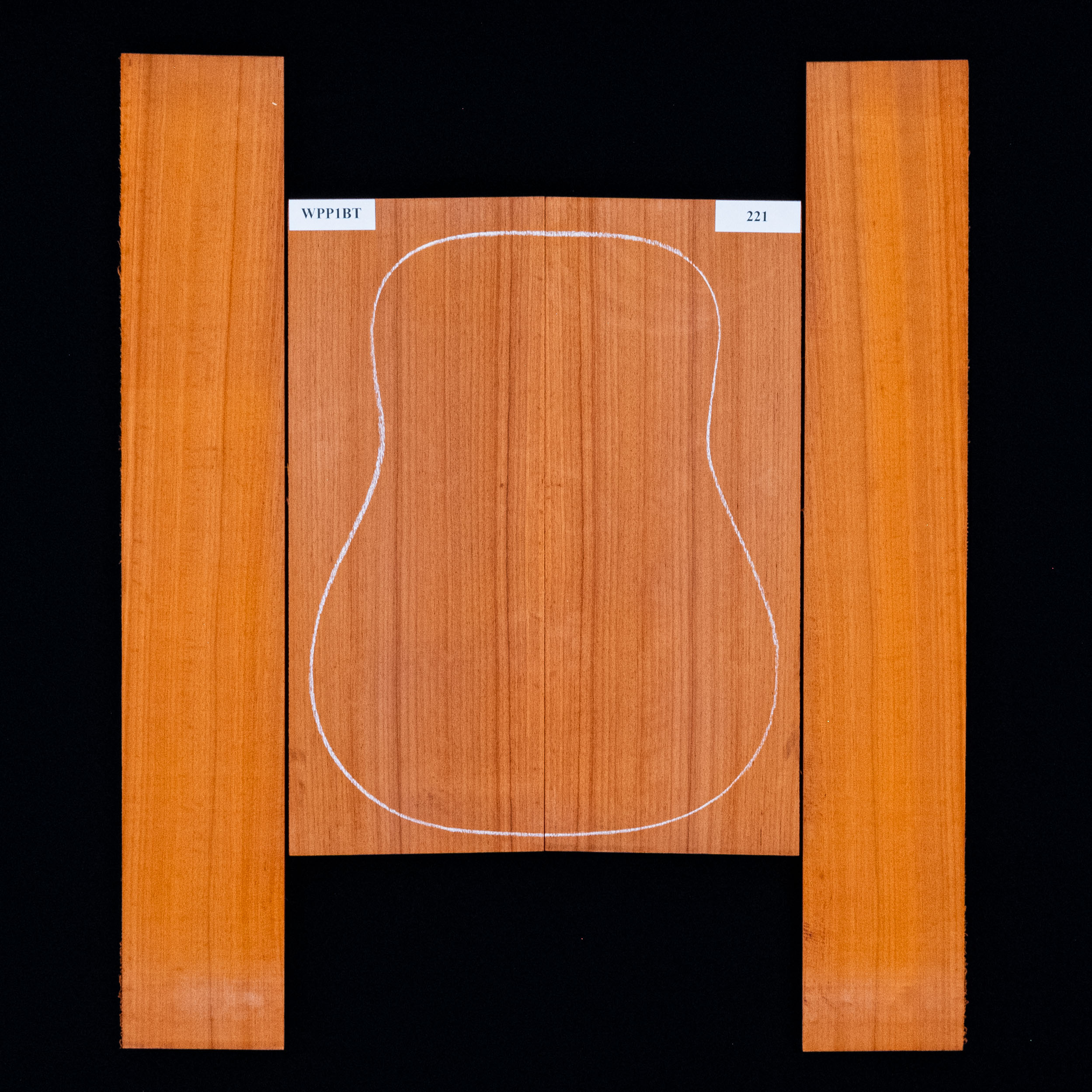 Padauk-Zargen-Set – 221 Padauk-Zargen-Set – 221