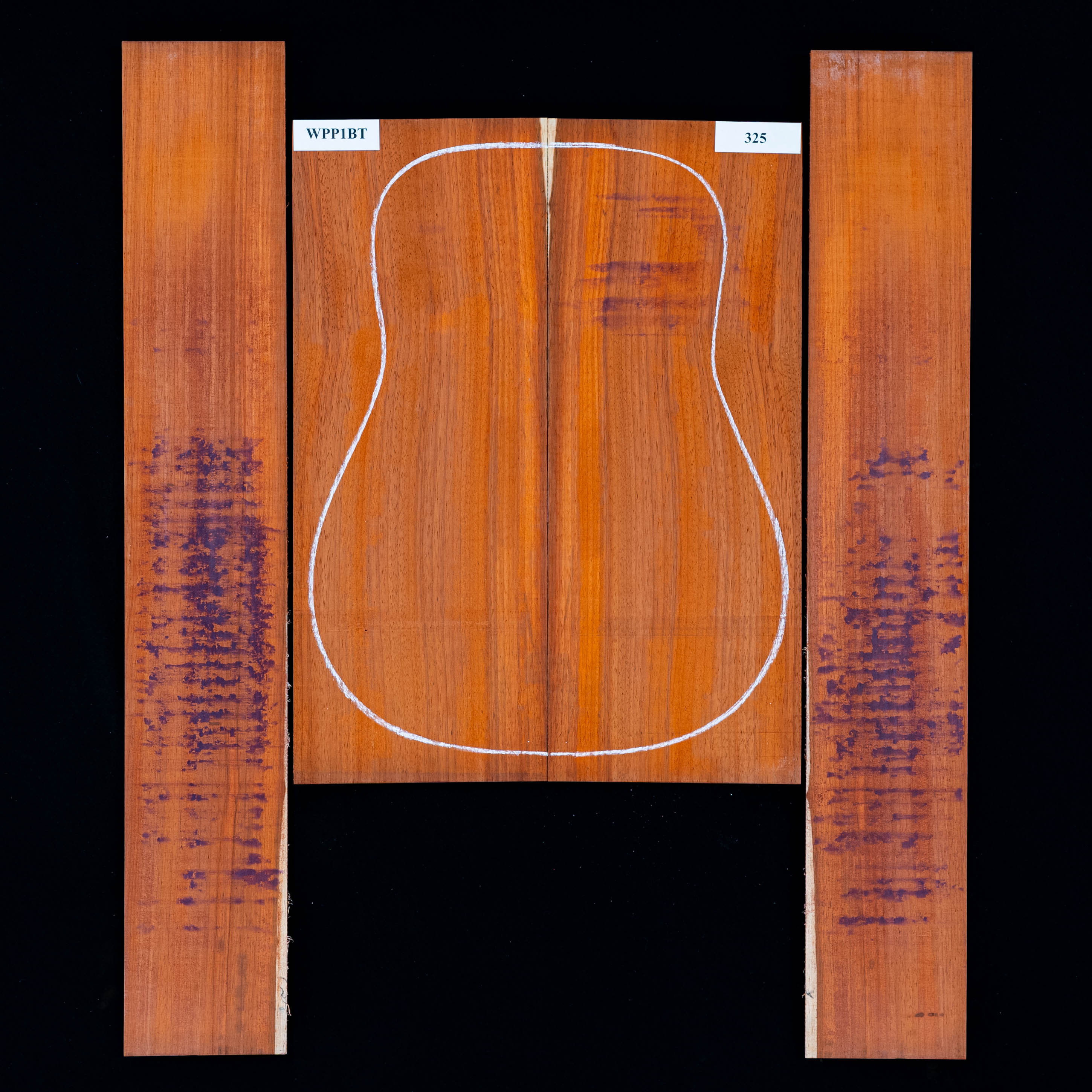 Padauk-Zargen-Set – 325 Padauk-Zargen-Set – 325
