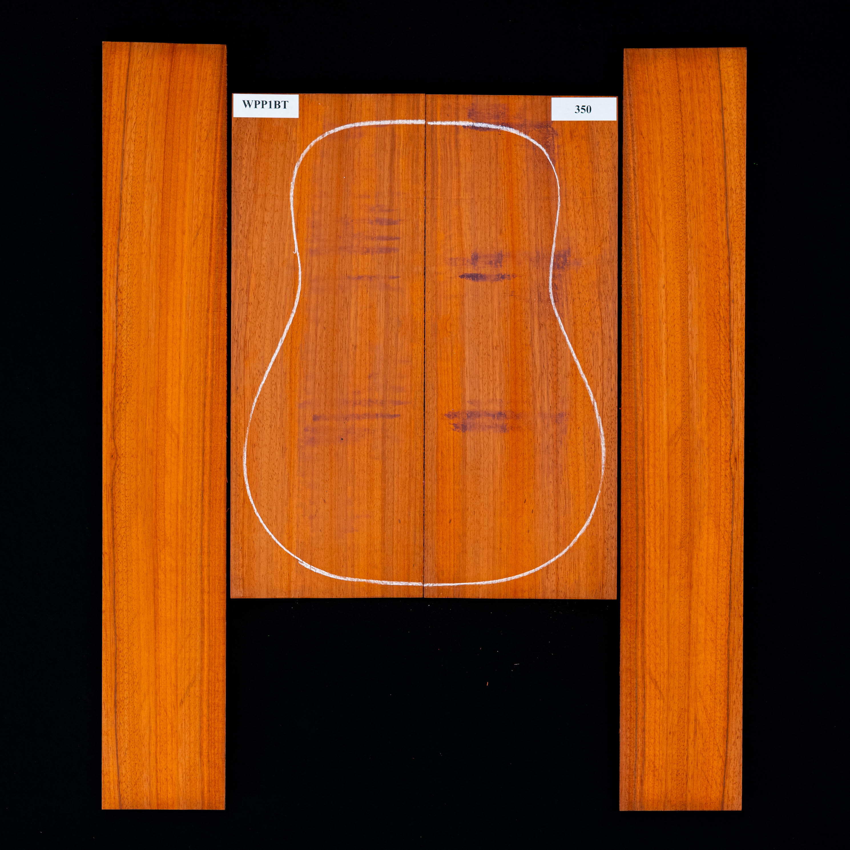 Padauk-Zargen-Set – 350 Padauk-Zargen-Set – 350