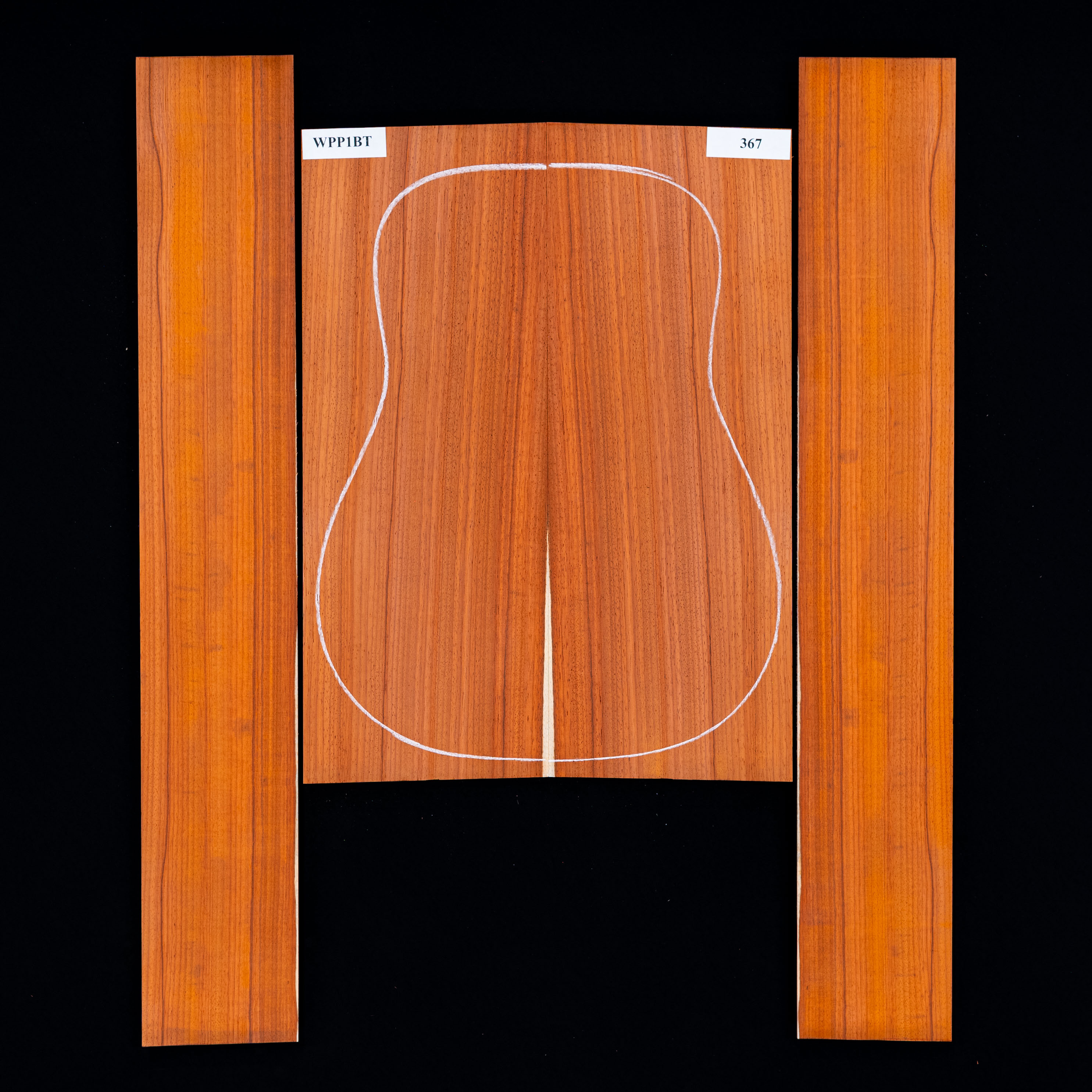 Padauk-Zargen-Set – 367 Padauk-Zargen-Set – 367