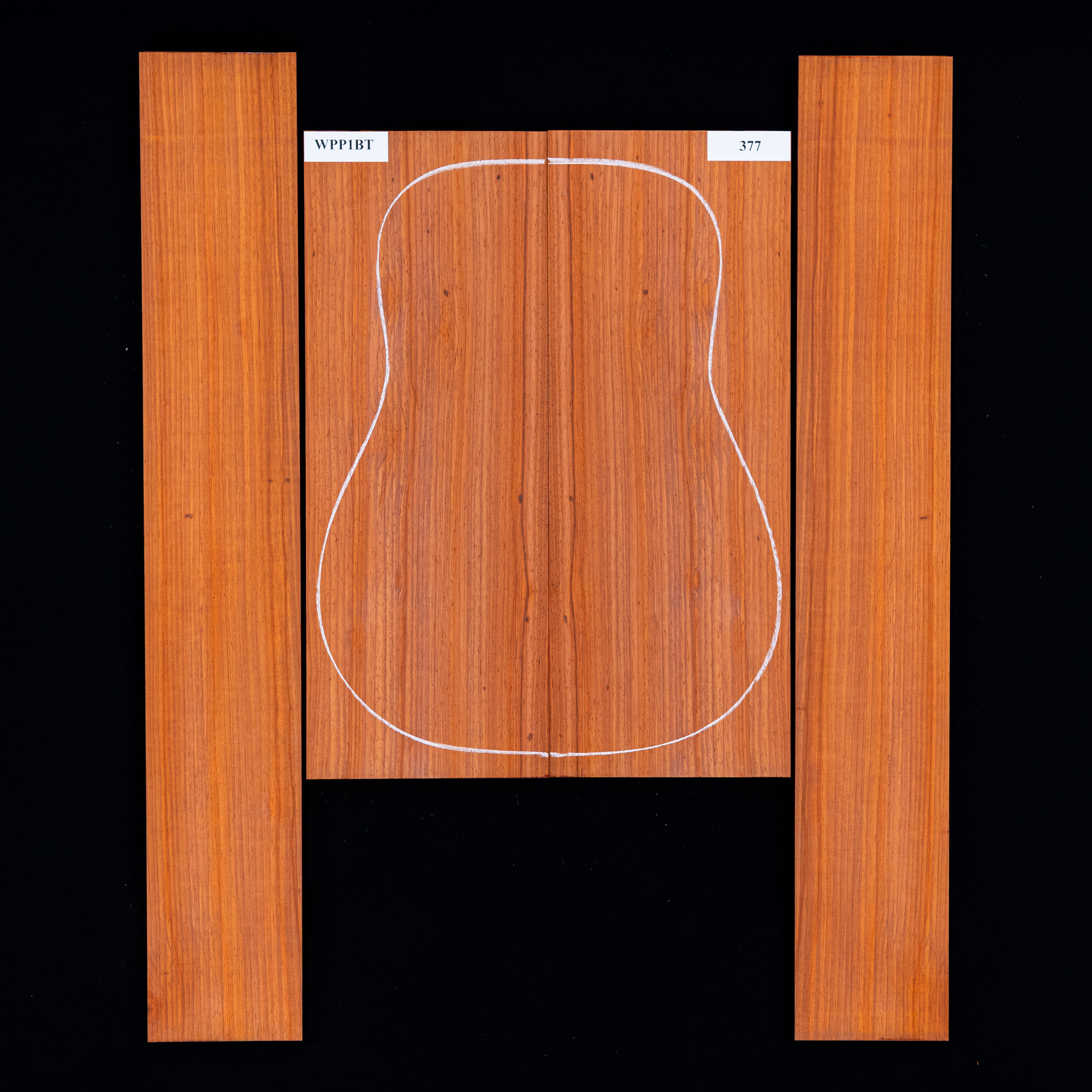 Padauk-Zargen-Set – 377 Padauk-Zargen-Set – 377
