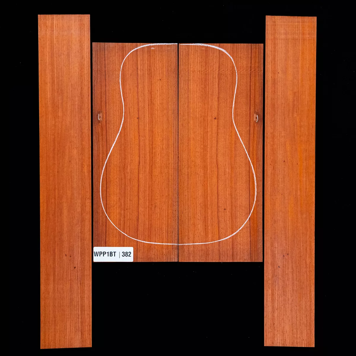 Padauk-Set hinten + Seite – 382 Padauk-Set hinten + Seite – 382