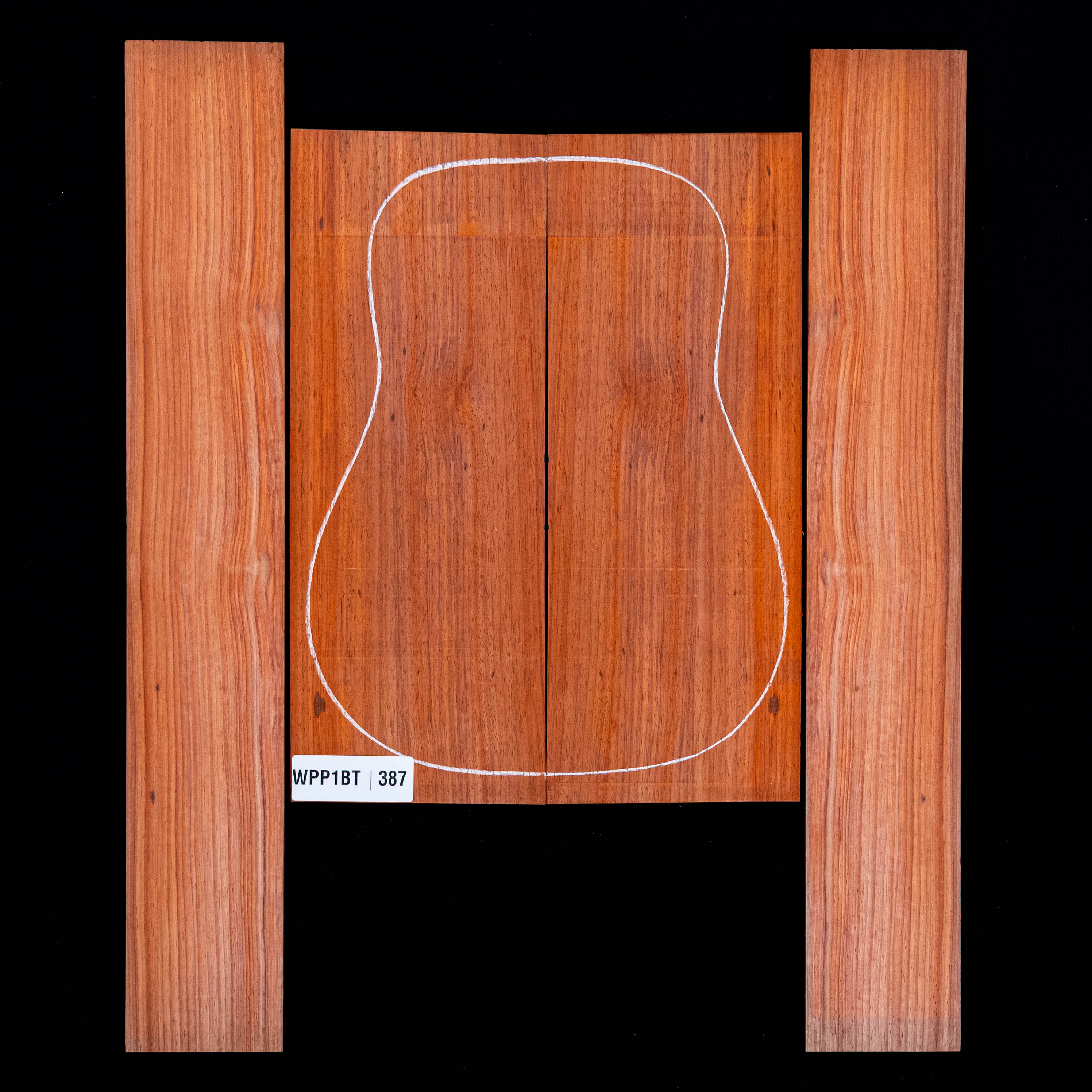 Padauk-Zargen-Set – 387