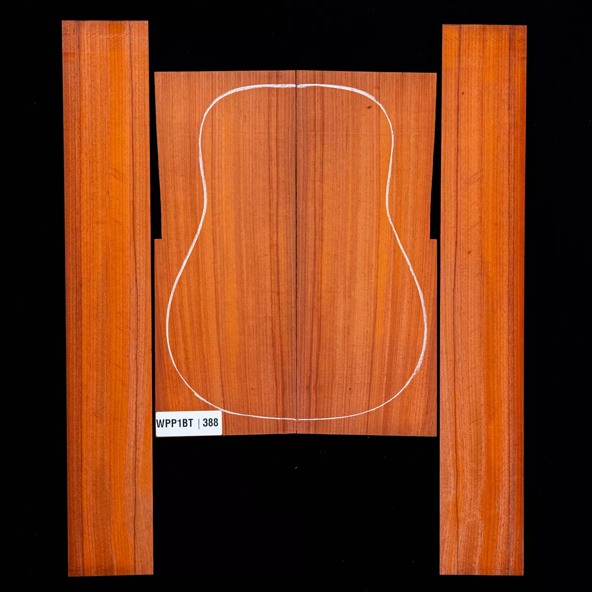 Padauk-Set hinten + Seite – 388 Padauk-Set hinten + Seite – 388