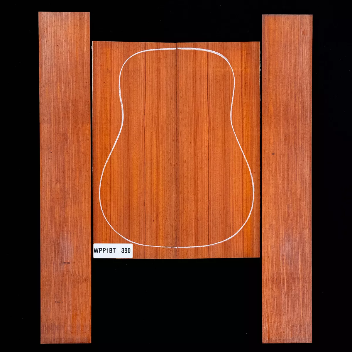 Padauk-Set hinten + Seite – 390 Padauk-Set hinten + Seite – 390