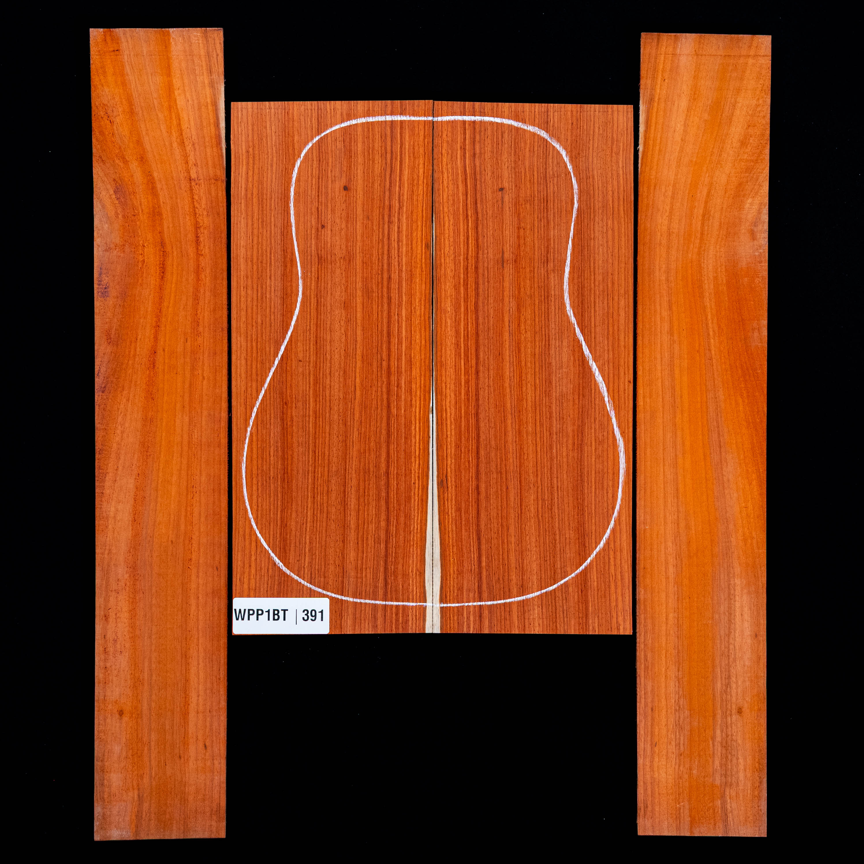 Padauk-Set hinten + Seite – 391 Padauk-Set hinten + Seite – 391