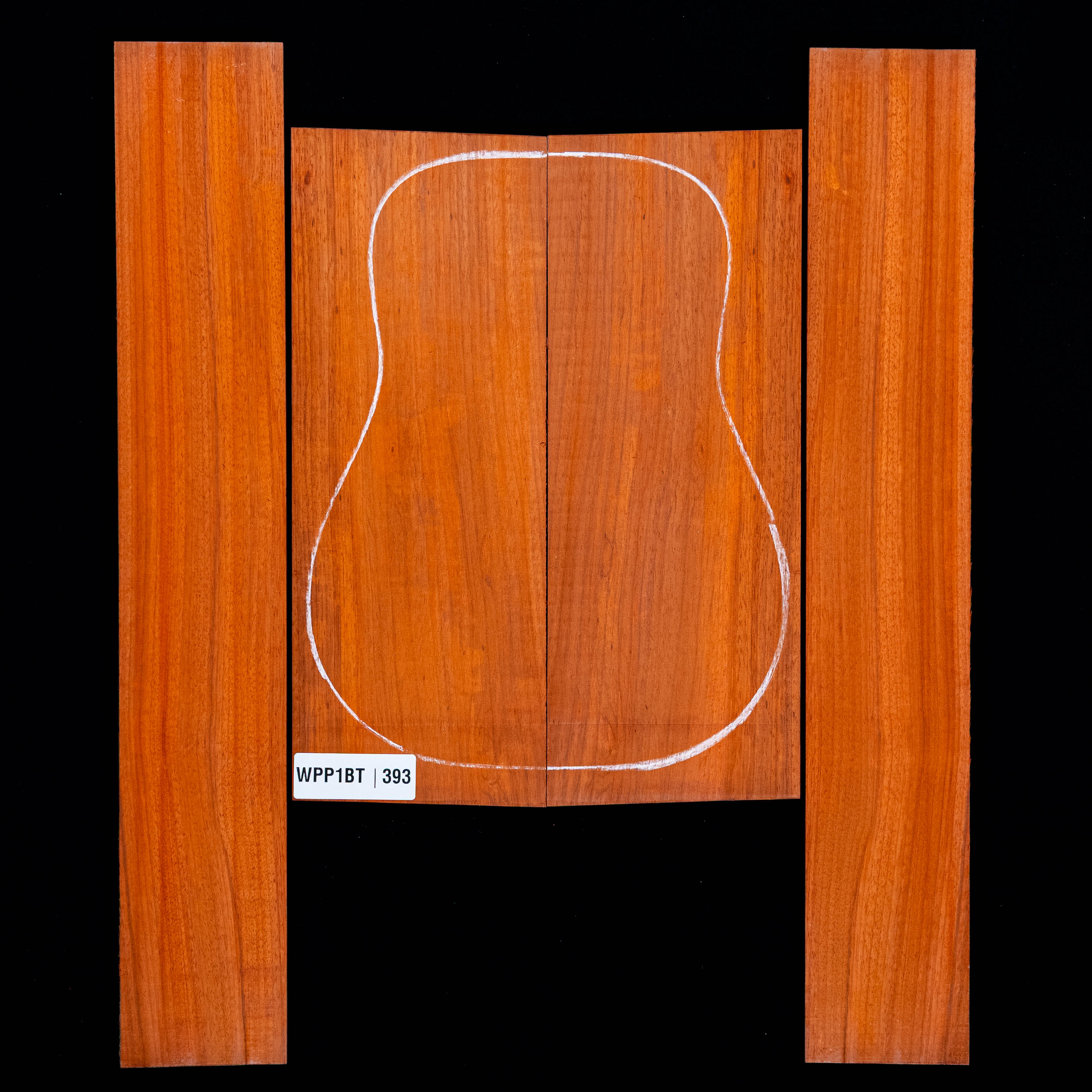 Padauk-Zargen-Set – 393 Padauk-Zargen-Set – 393