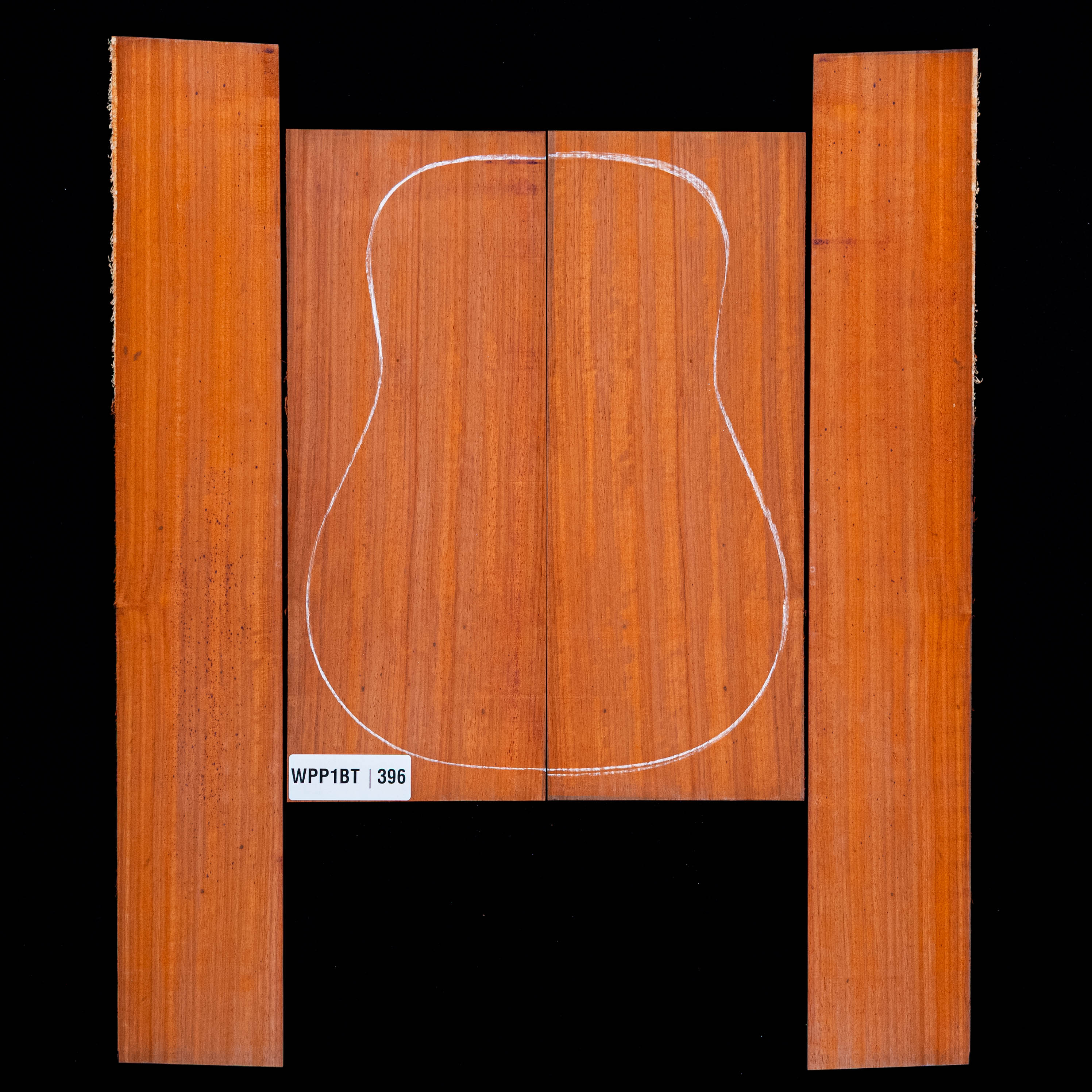 Padauk-Set hinten + Seite – 396