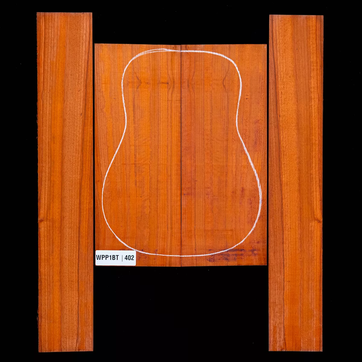 Padauk-Set hinten + Seite – 402 Padauk-Set hinten + Seite – 402