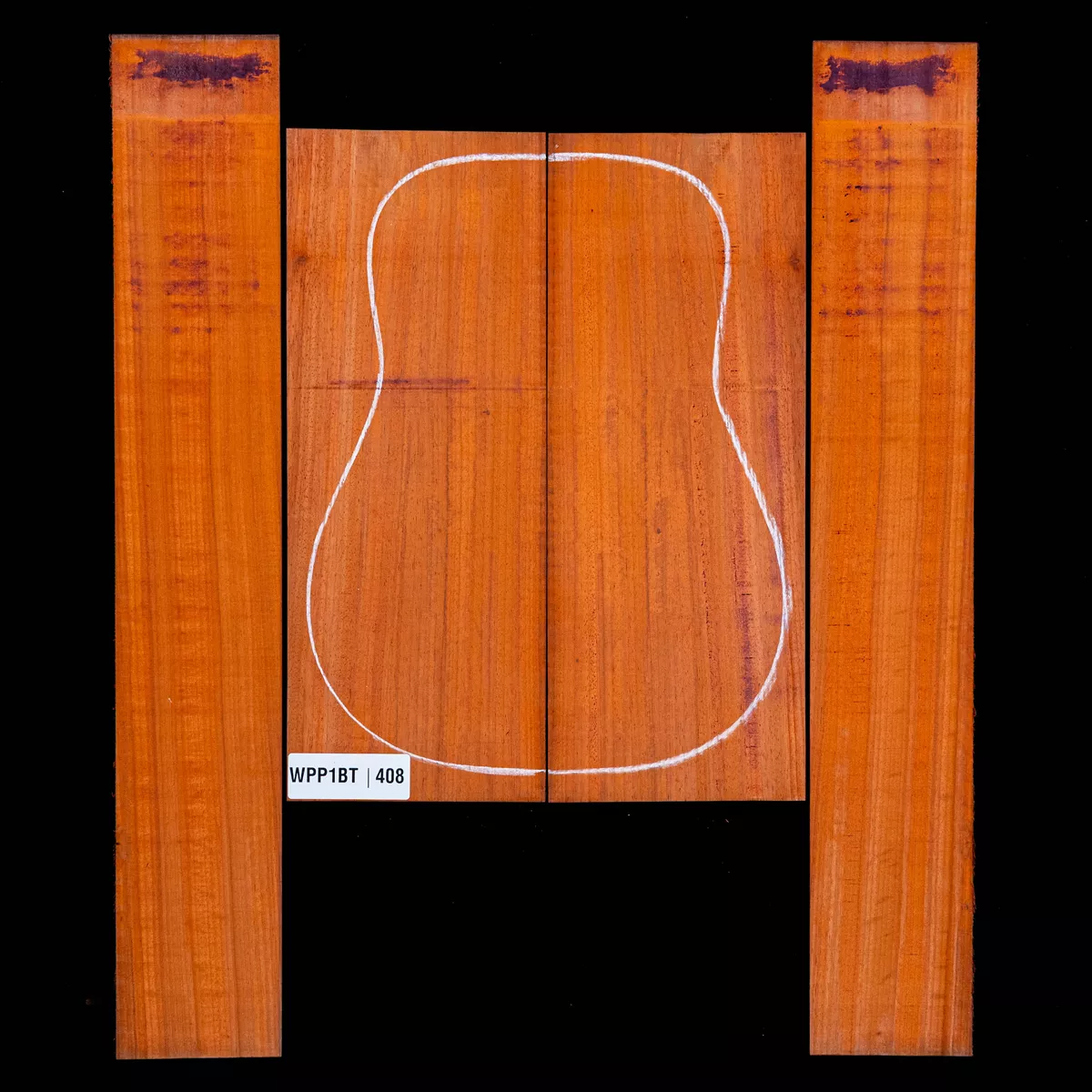 Padauk-Set hinten + Seite – 408 Padauk-Set hinten + Seite – 408