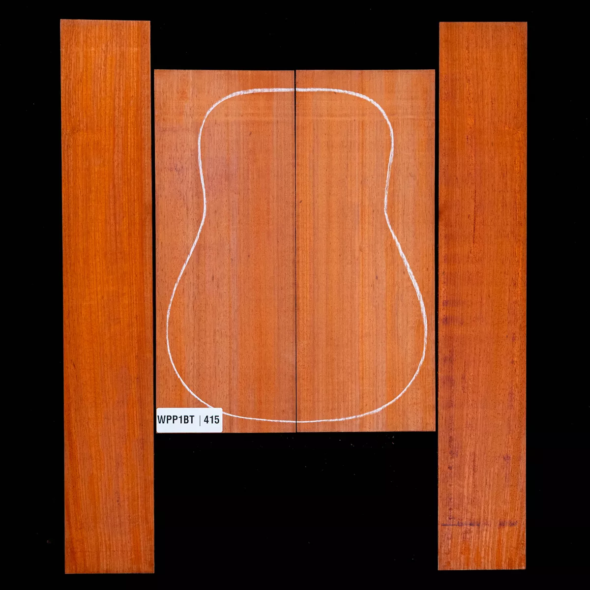 Padauk-Set hinten + Seite – 415 Padauk-Set hinten + Seite – 415