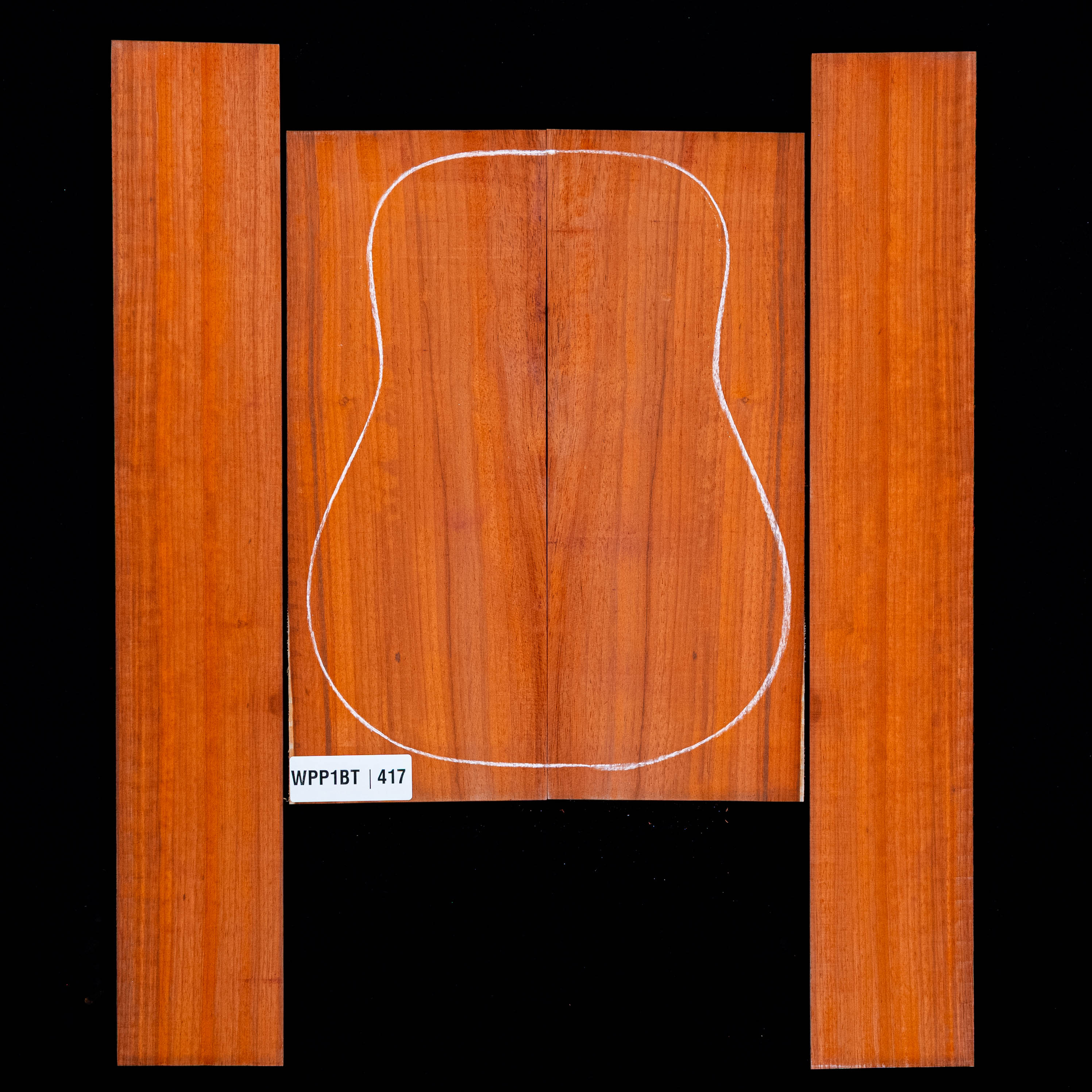 Padauk-Zargen-Set – 417 Padauk-Zargen-Set – 417