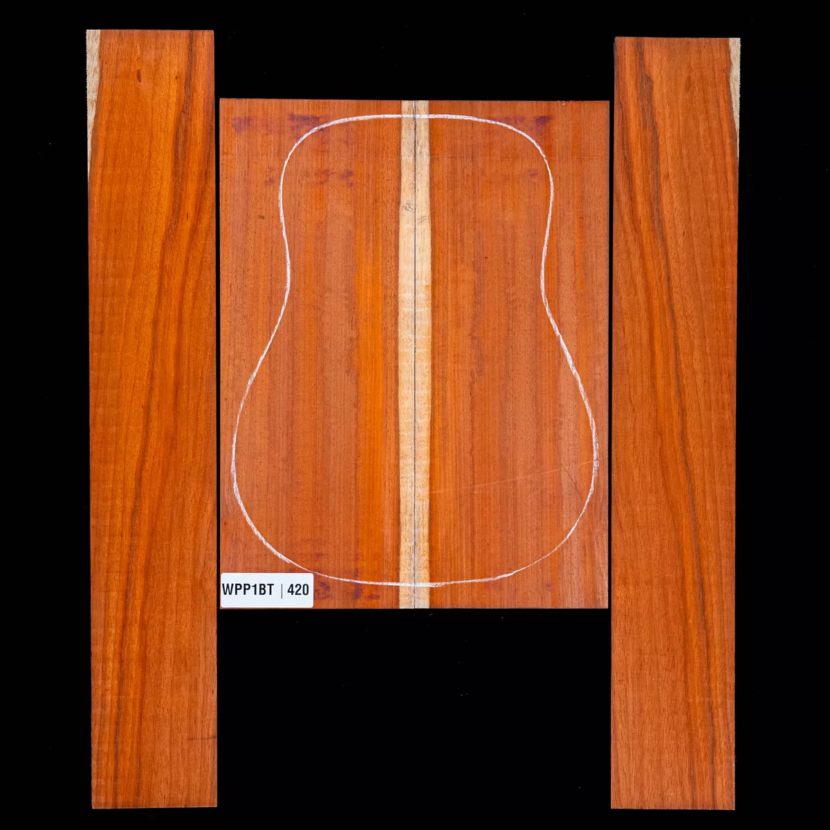 Padauk-Set hinten + Seite – 420 Padauk-Set hinten + Seite – 420