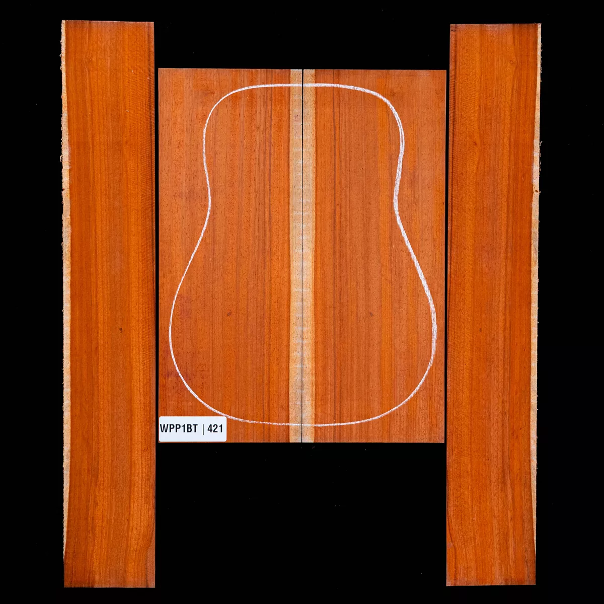 Padauk-Set hinten + Seite – 421 Padauk-Set hinten + Seite – 421