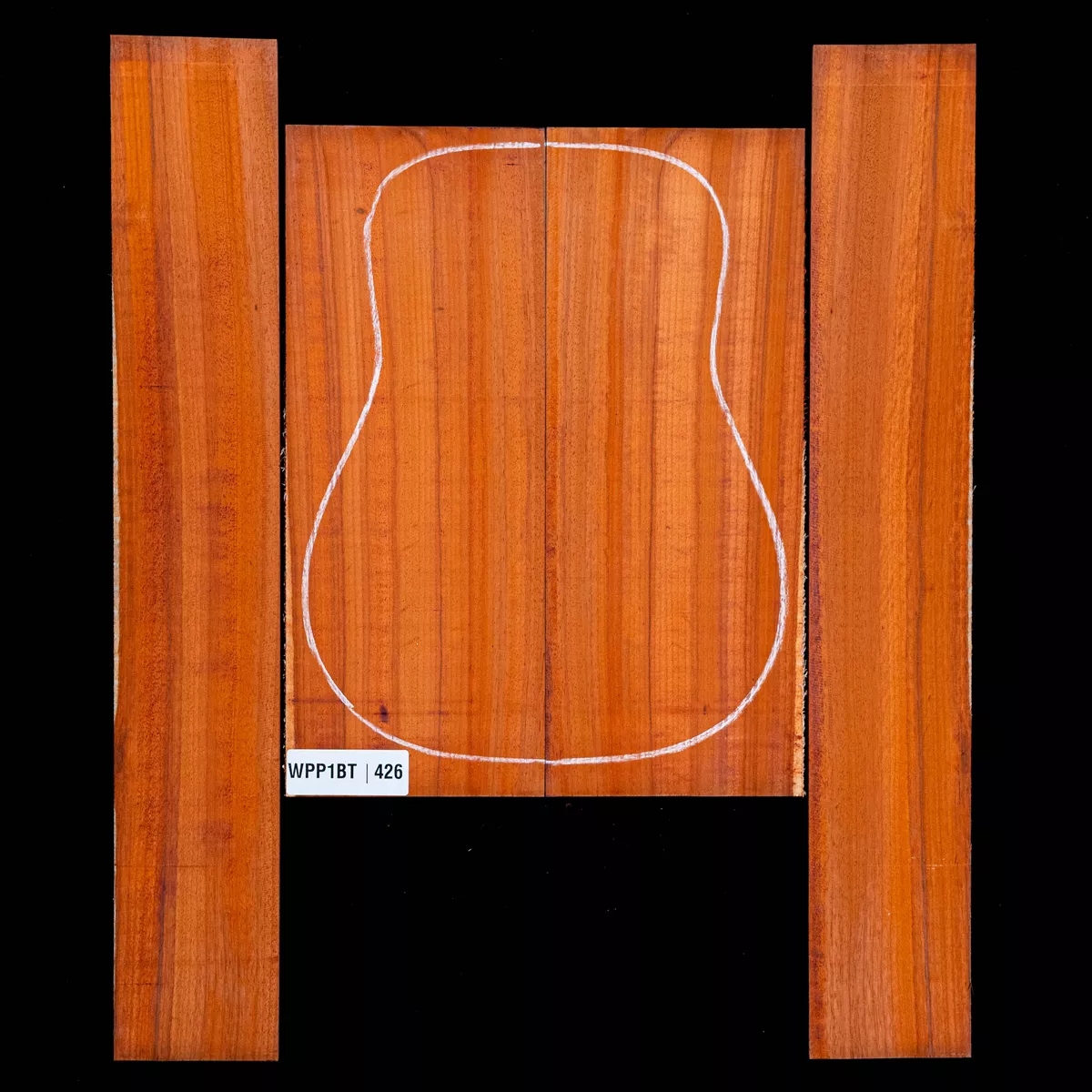 Padauk-Set hinten + Seite – 426 Padauk-Set hinten + Seite – 426