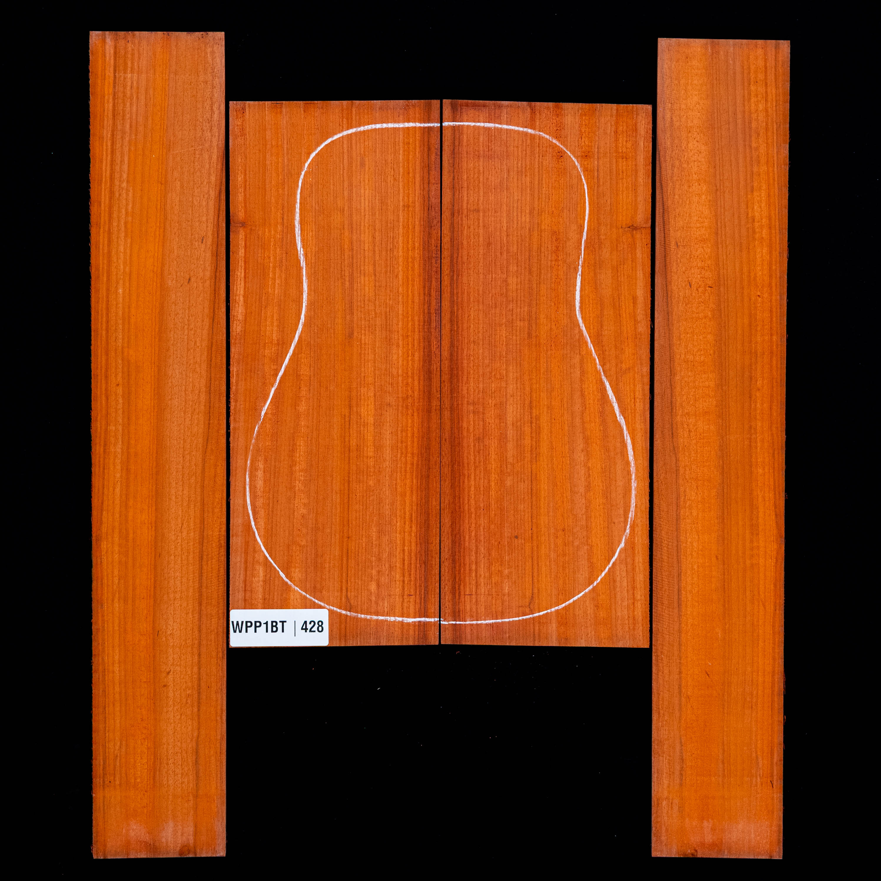 Padauk-Zargen-Set – 428