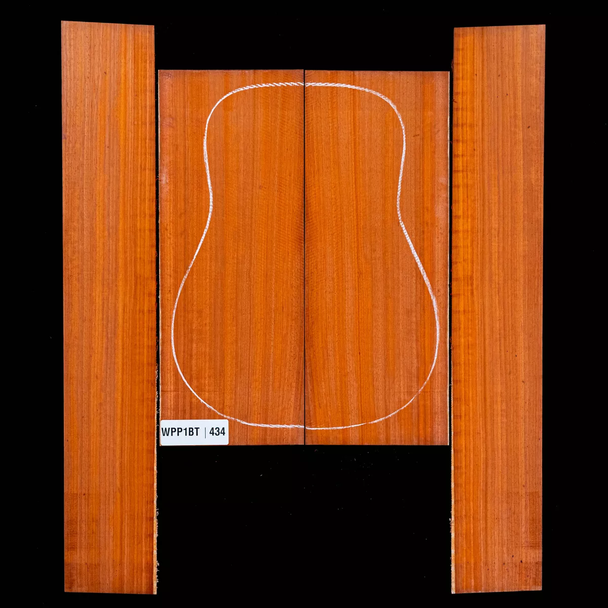 Padauk-Set hinten + Seite – 434 Padauk-Set hinten + Seite – 434
