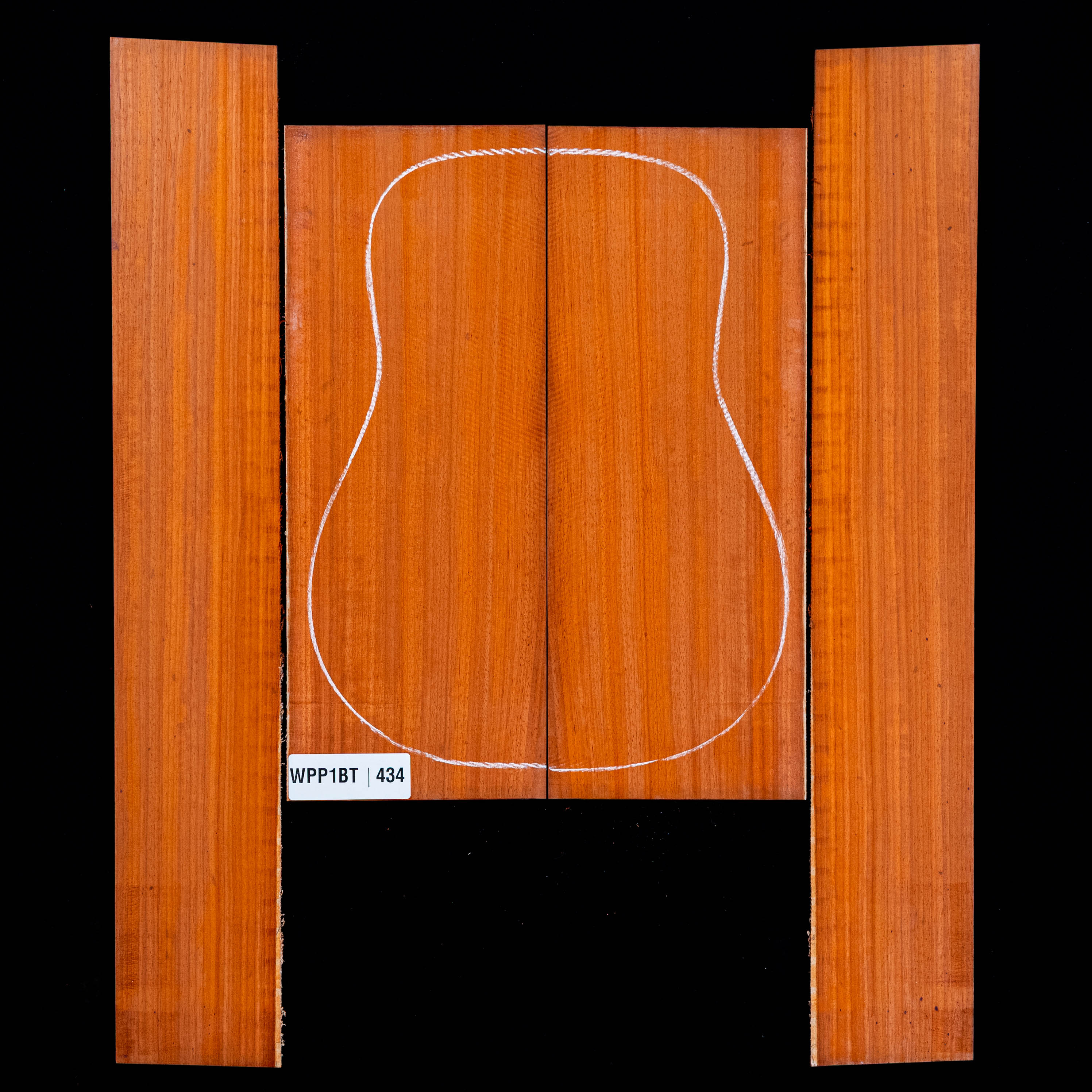 Padauk-Set hinten + Seite – 434