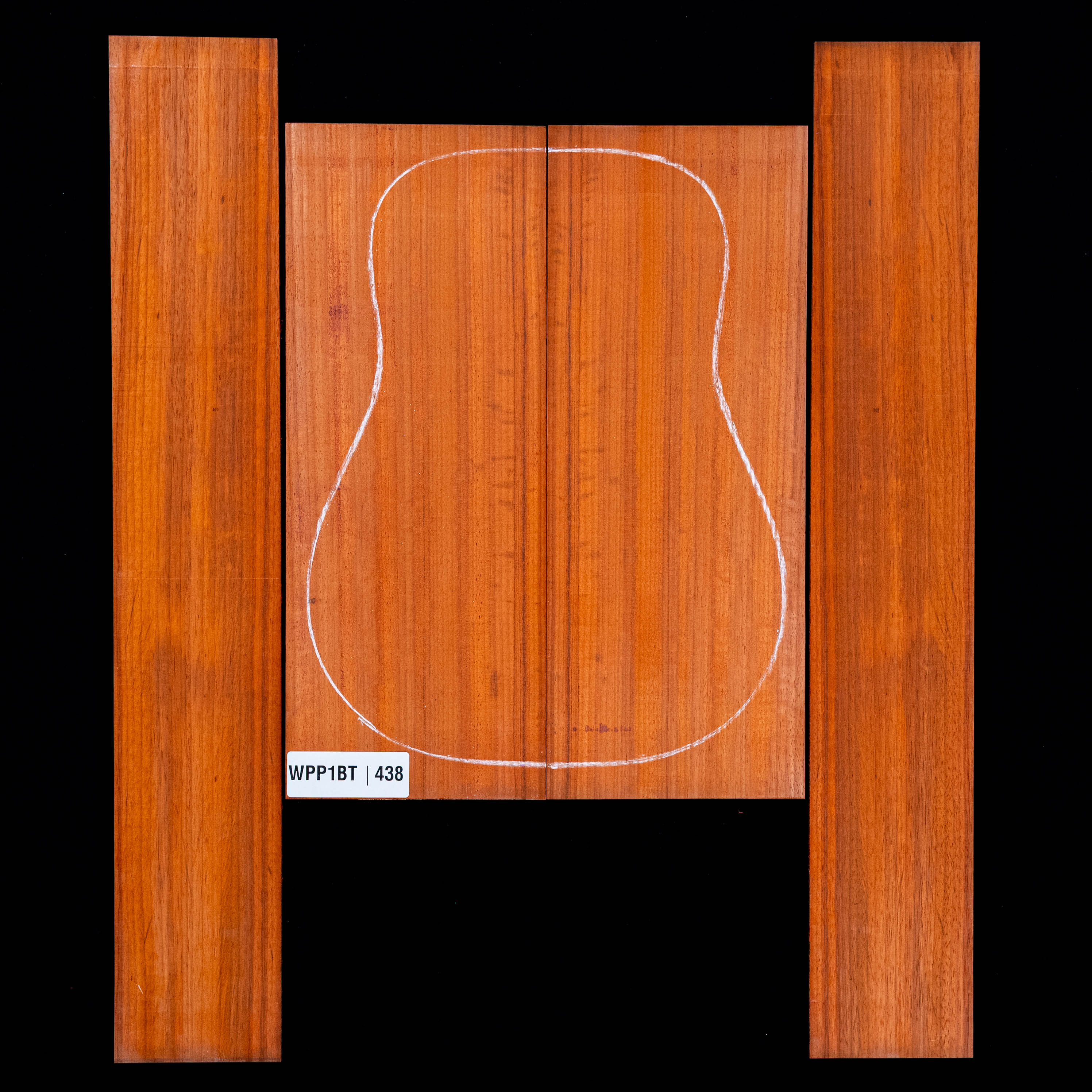 Padauk-Zargen-Set – 438 Padauk-Zargen-Set – 438