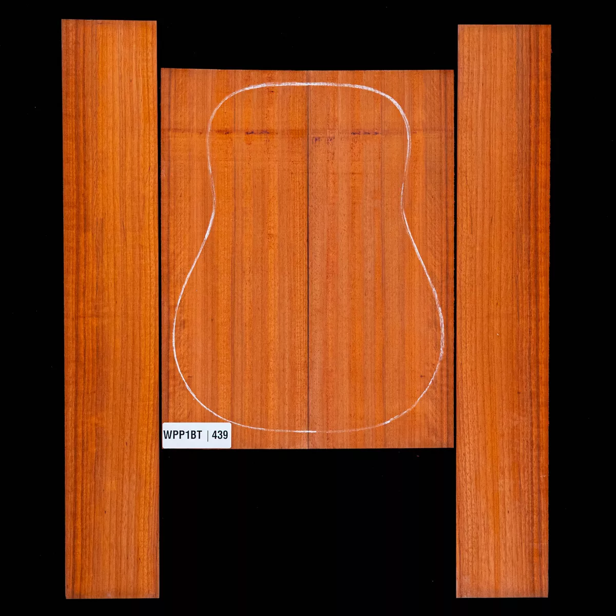 Padauk-Set hinten + Seite – 439 Padauk-Set hinten + Seite – 439