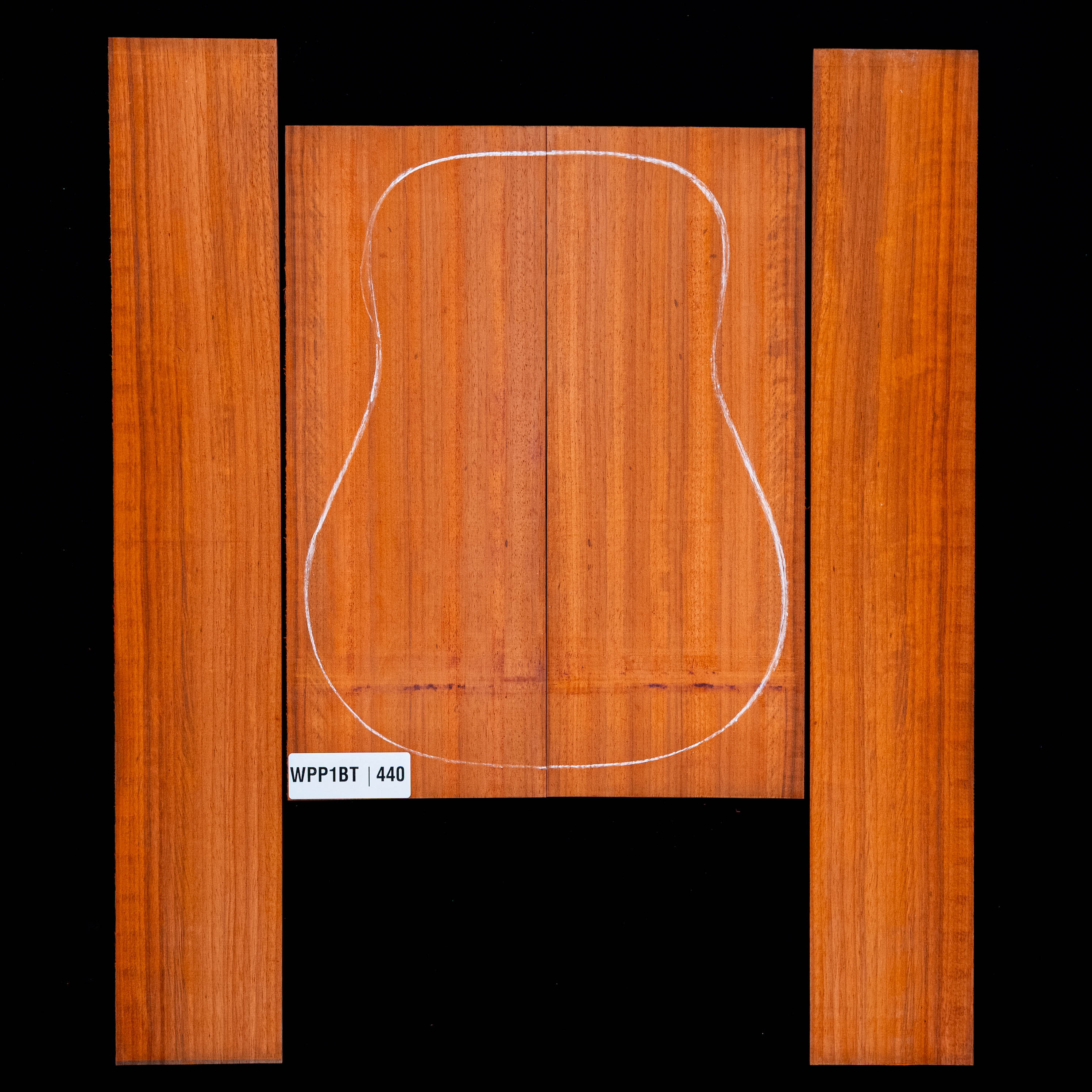 Padauk-Set hinten + Seite – 440
