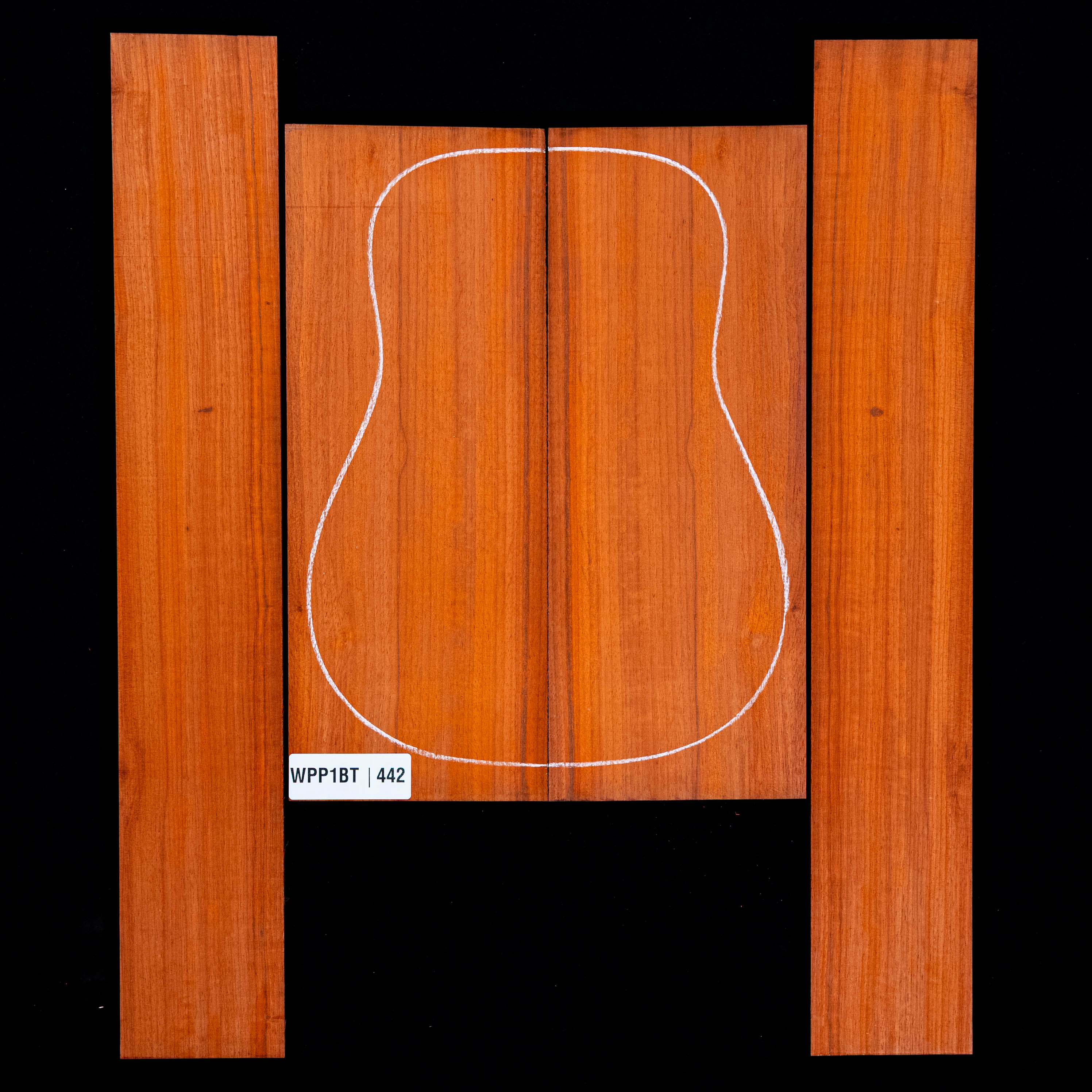 Padauk-Set hinten + Seite – 442