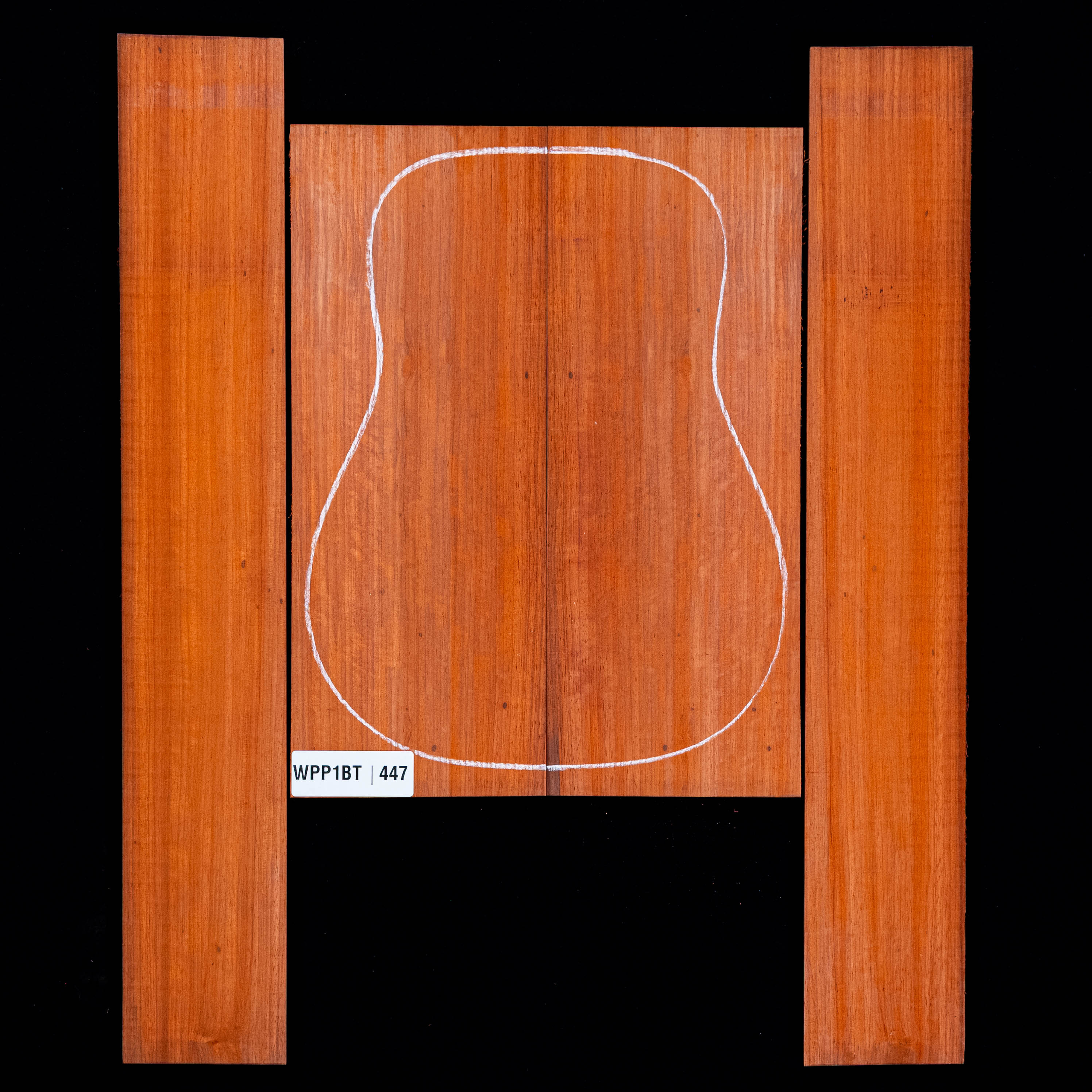 Padauk-Zargen-Set – 447 Padauk-Zargen-Set – 447